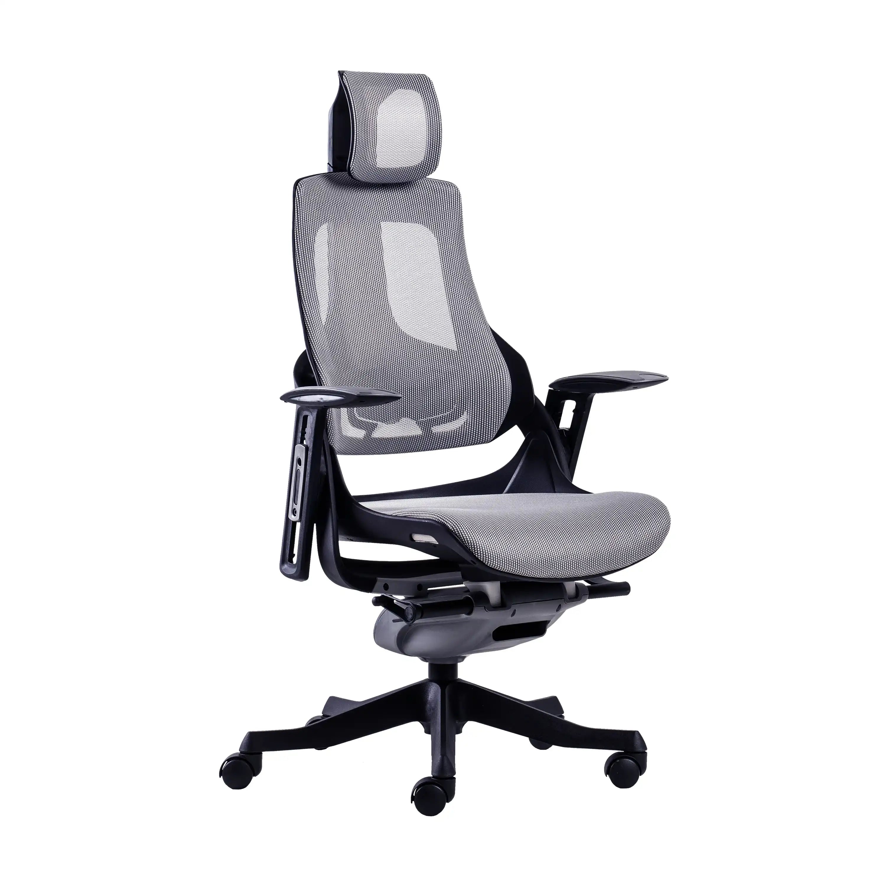 Techni Mobili LUX Ergonomic Executive Chair, Grey - Best Buy Furniture