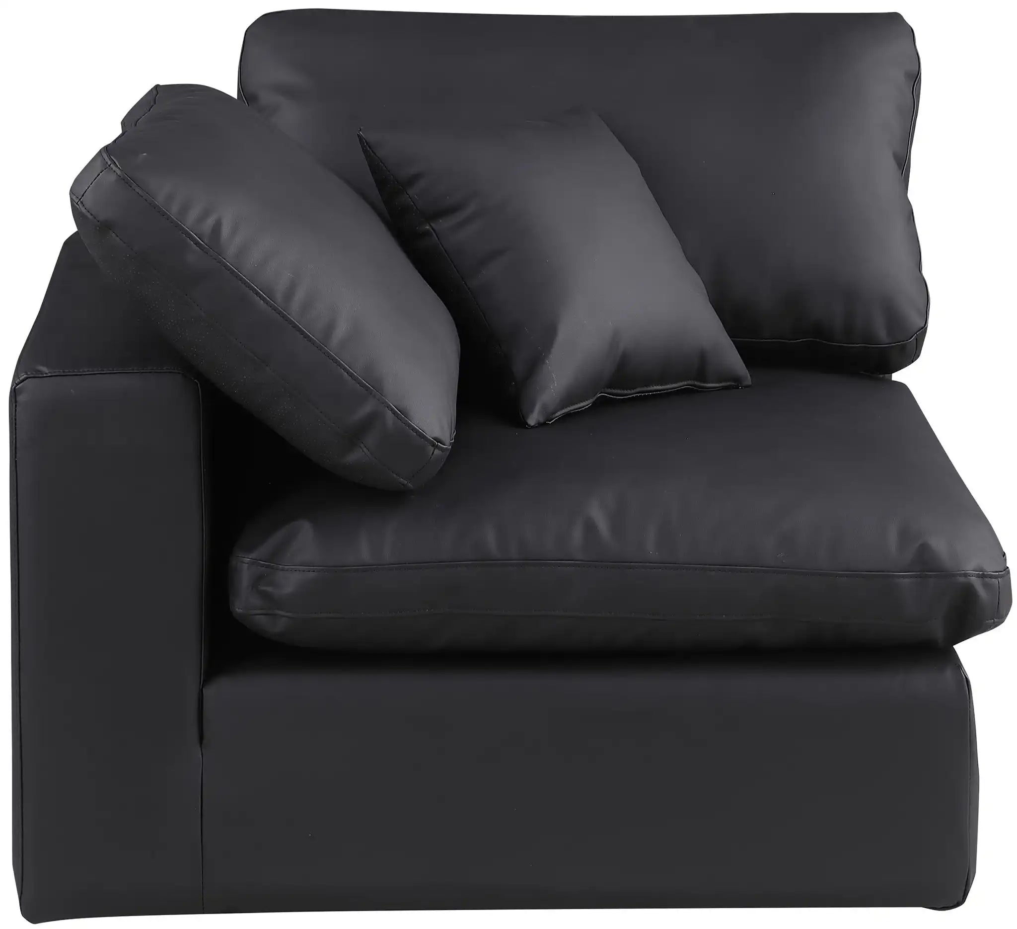 Comfy - Faux Leather Corner Chair