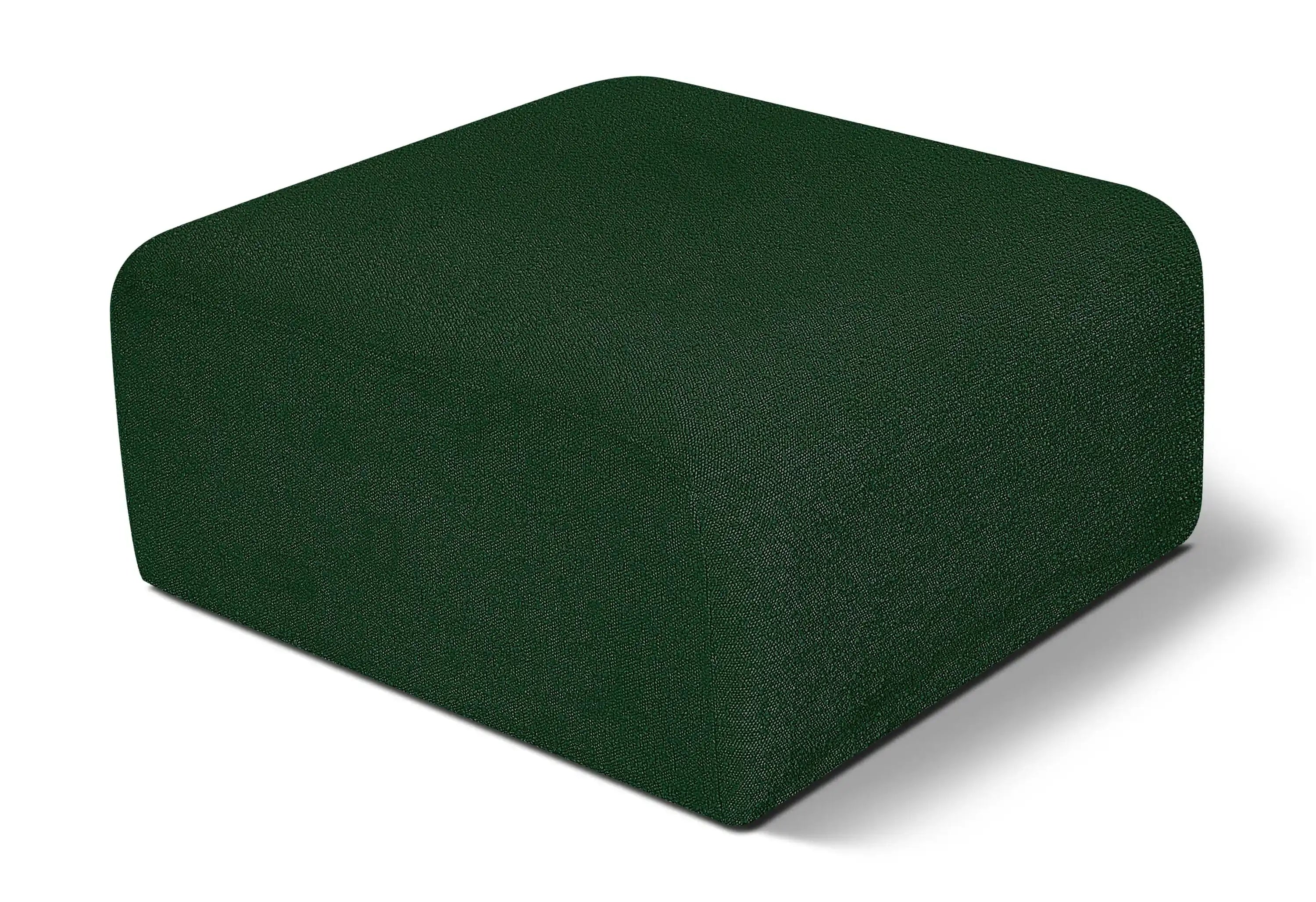 Arc - Boucle Fabric Ottoman - Best Buy Furniture