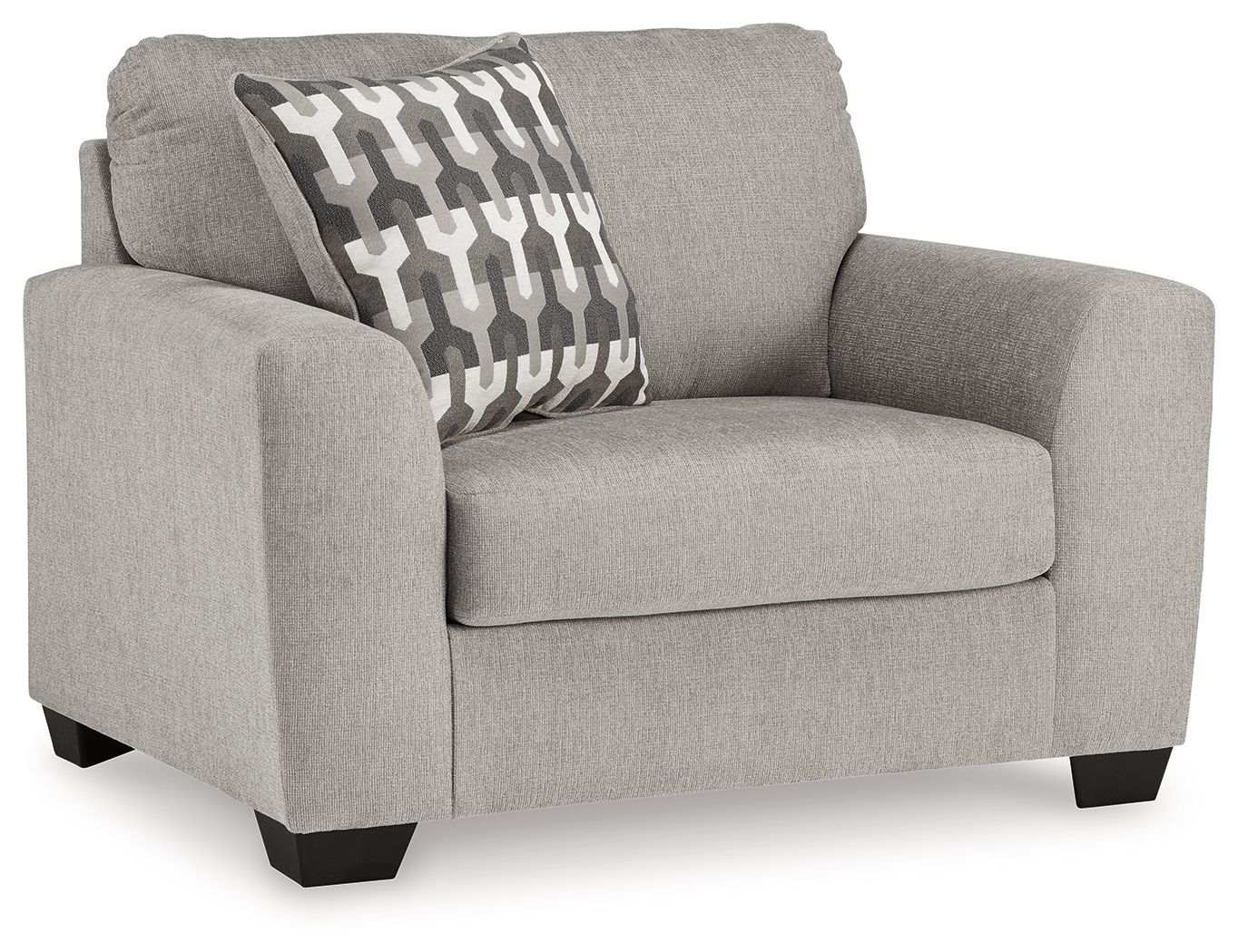 Avenal Park - Chair And A Half - Flannel - Best Buy Furniture