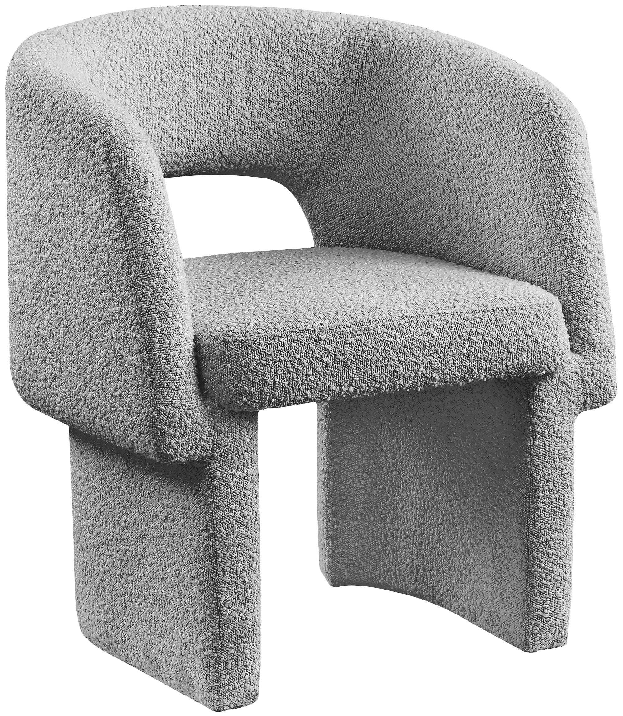Emmet - Boucle Dining Chair / Accent Chair - Best Buy Furniture