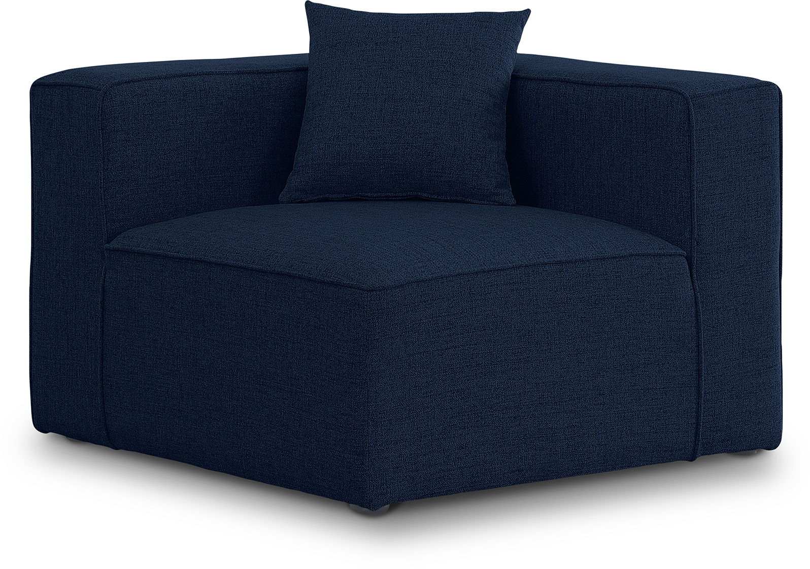 Cube - Linen Corner Chair - Best Buy Furniture