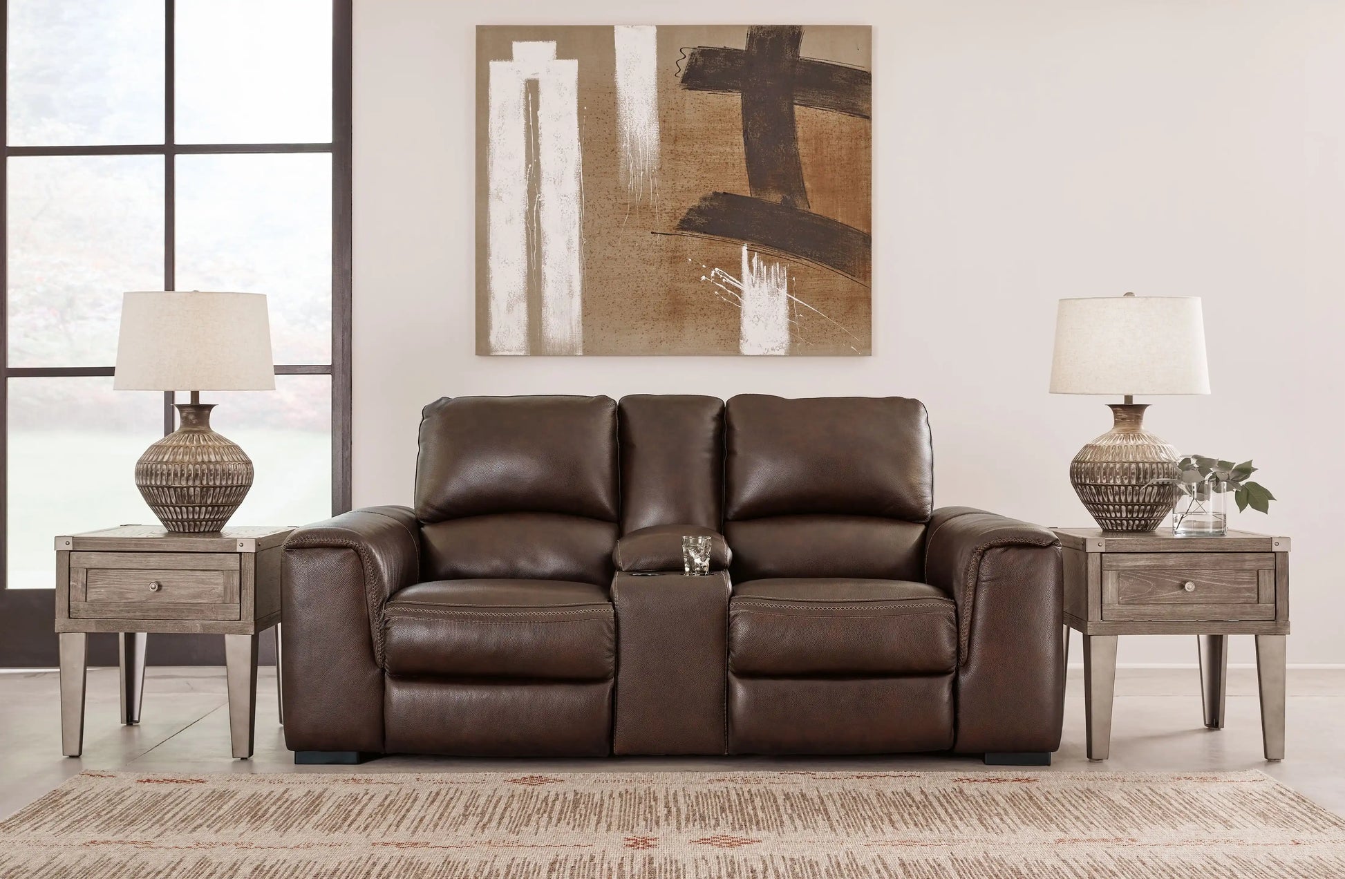 Alessandro - Power Reclining Loveseat - Best Buy Furniture