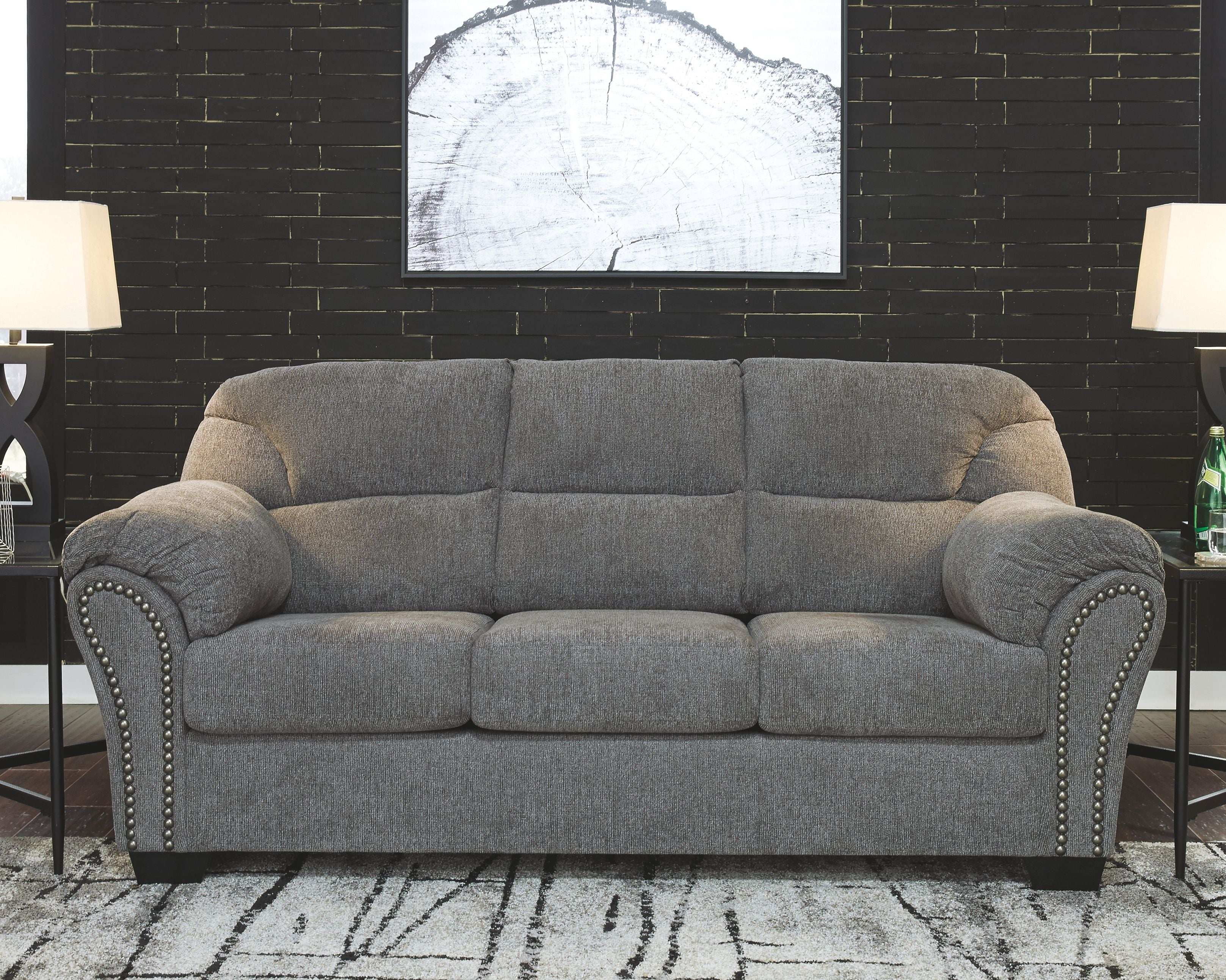 Allmaxx - Sofa - Pewter - Best Buy Furniture