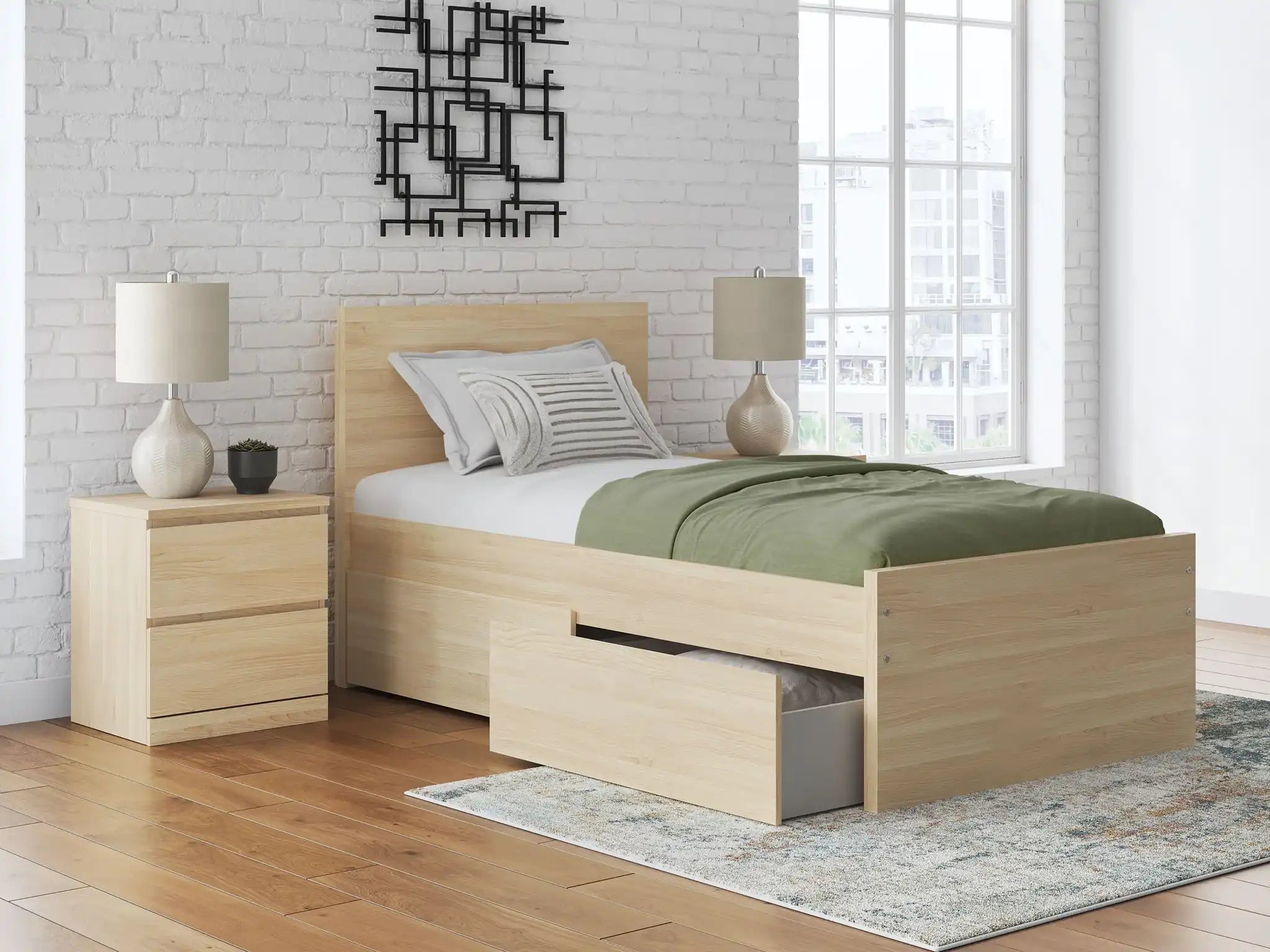 Onita - Panel Platform Bed - Best Buy Furniture