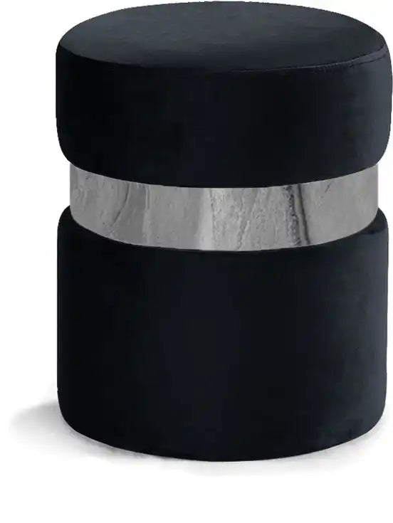 Hailey - Round Ottoman - Best Buy Furniture