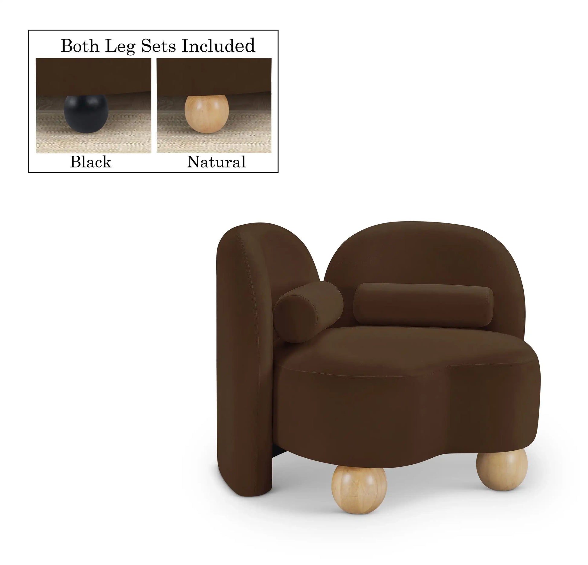 Daphne - Velvet Chair - Best Buy Furniture