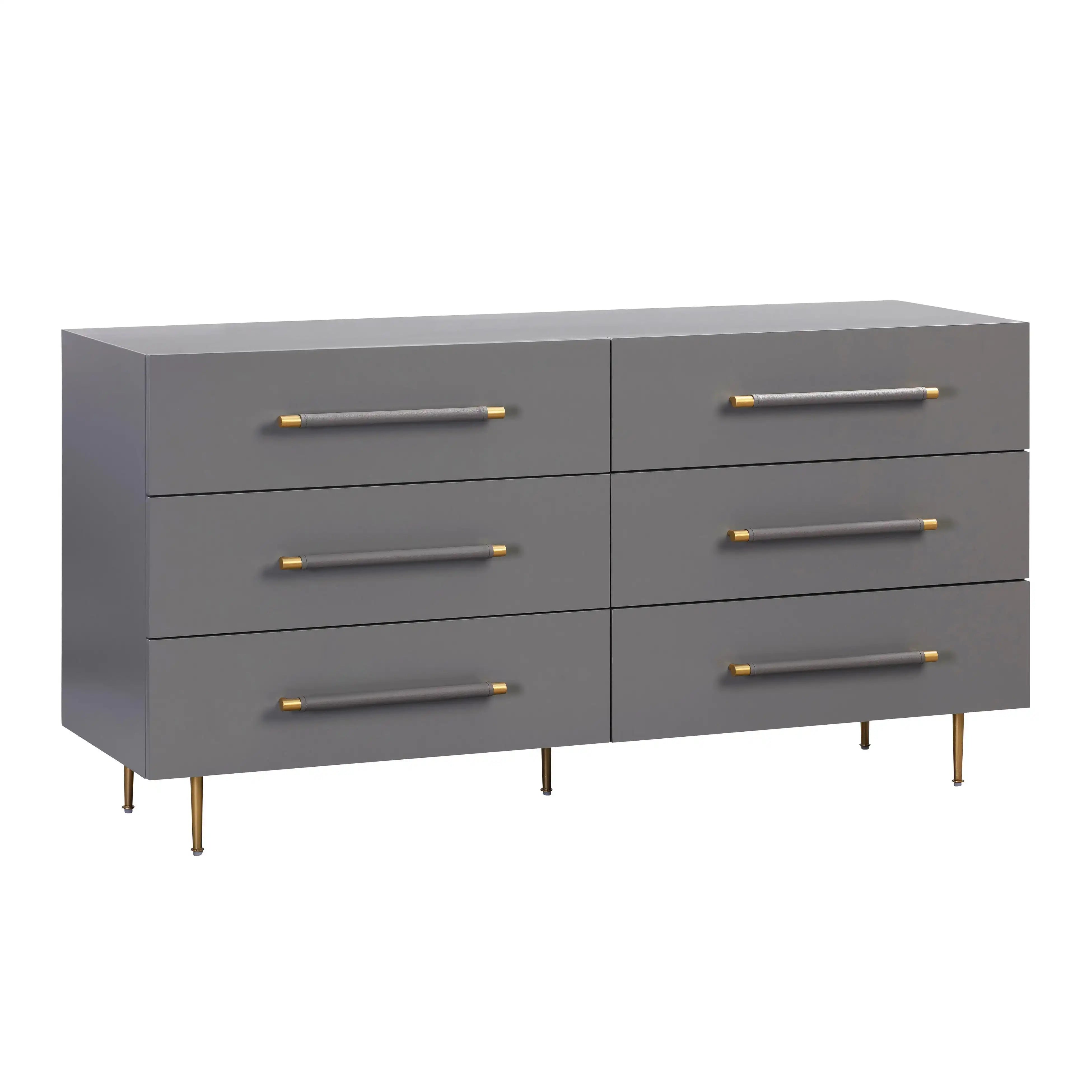 Trident - 6 Drawer Dresser - Best Buy Furniture