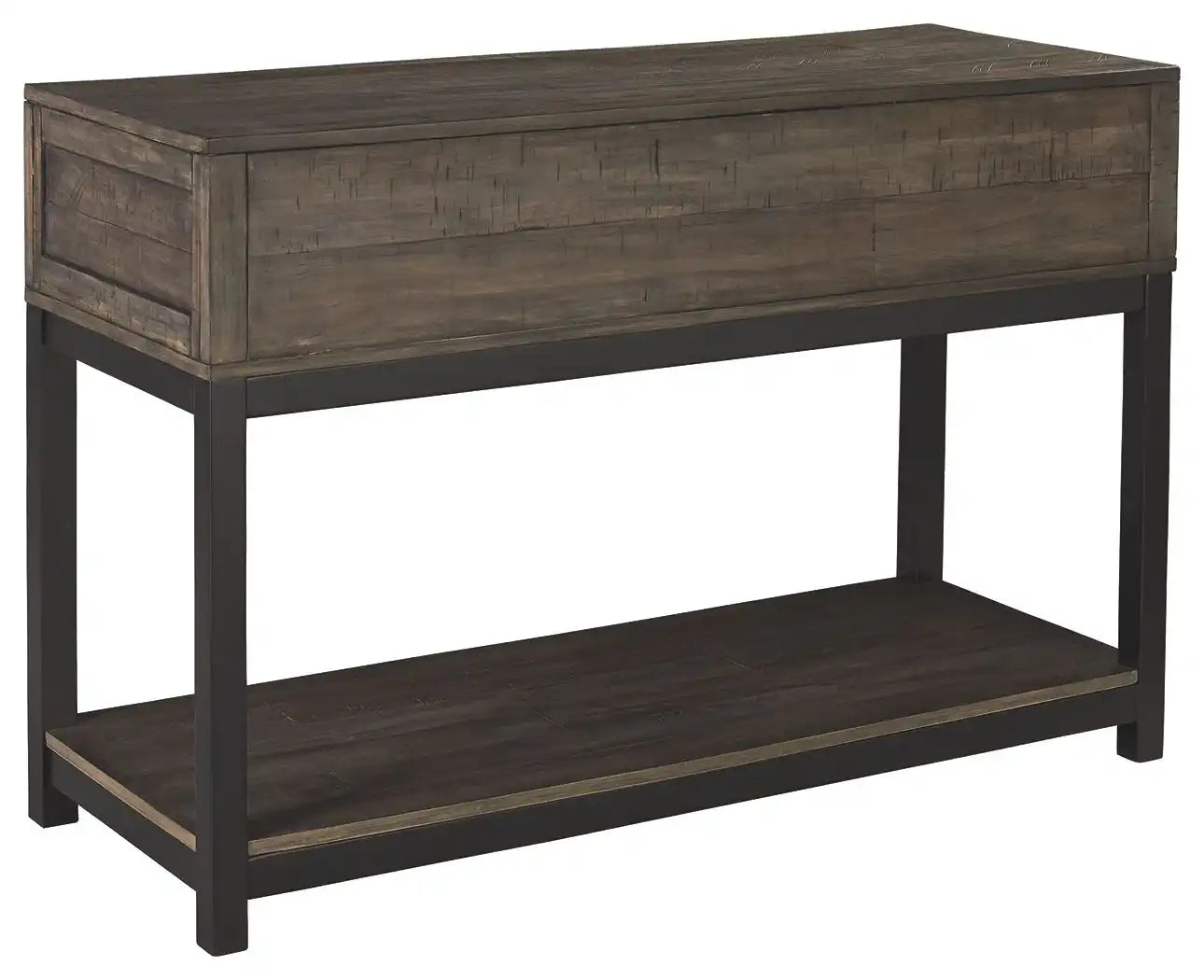 Johurst - Sofa Table - Grayish Brown - Best Buy Furniture