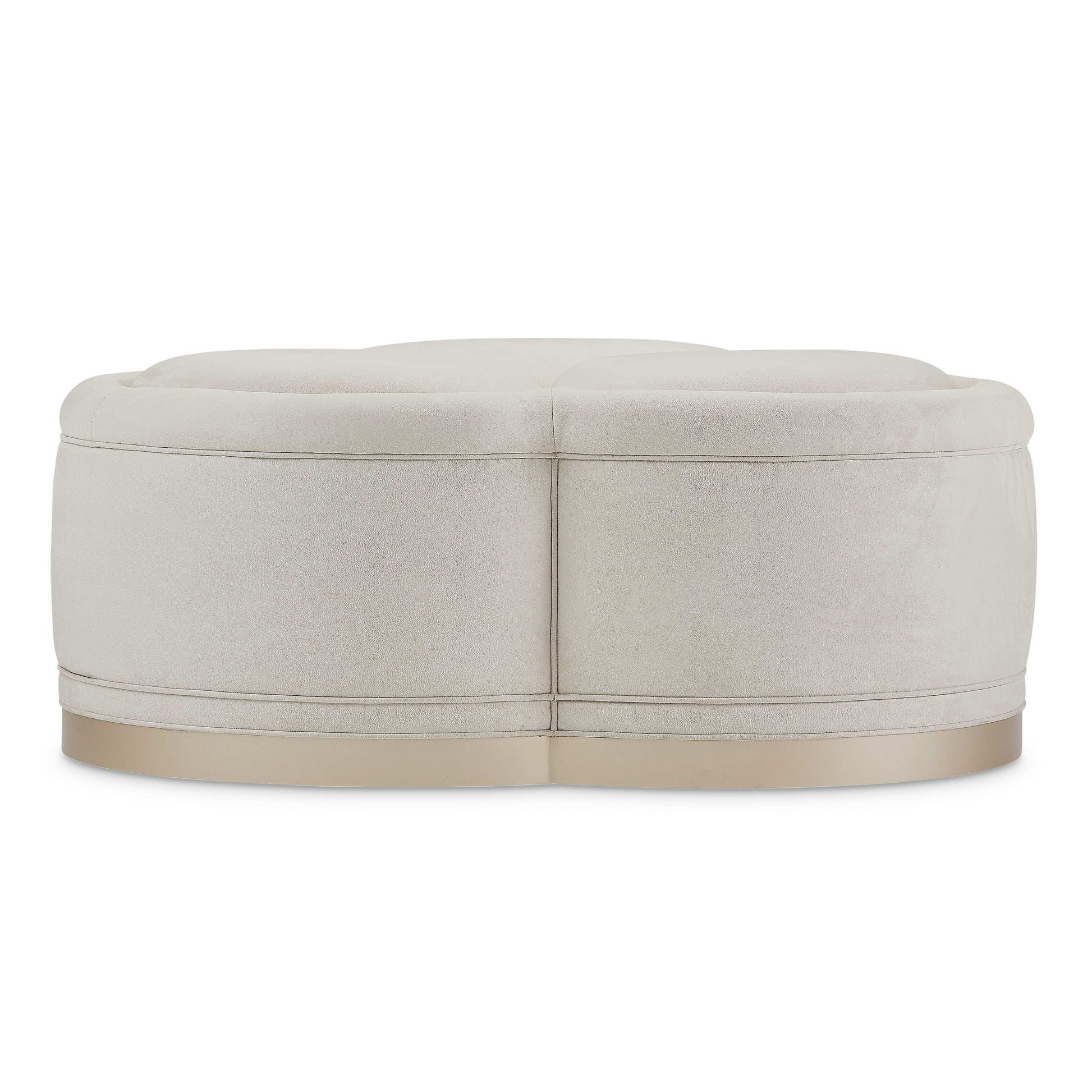 Malibu Crest - Cocktail Ottoman - Chardonnay - Best Buy Furniture