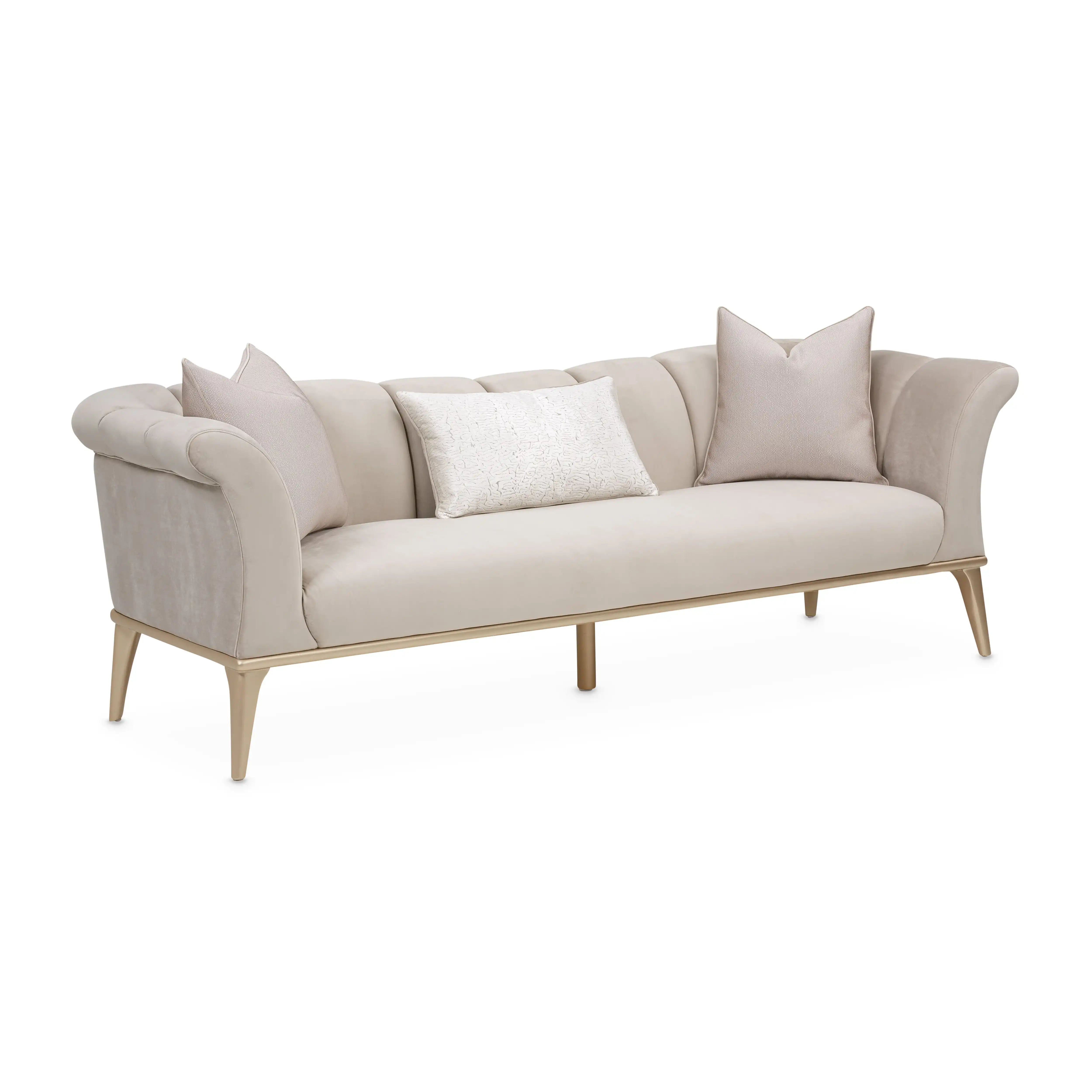 Yvette - Sofa - Porcini/Medium Champagne - Best Buy Furniture