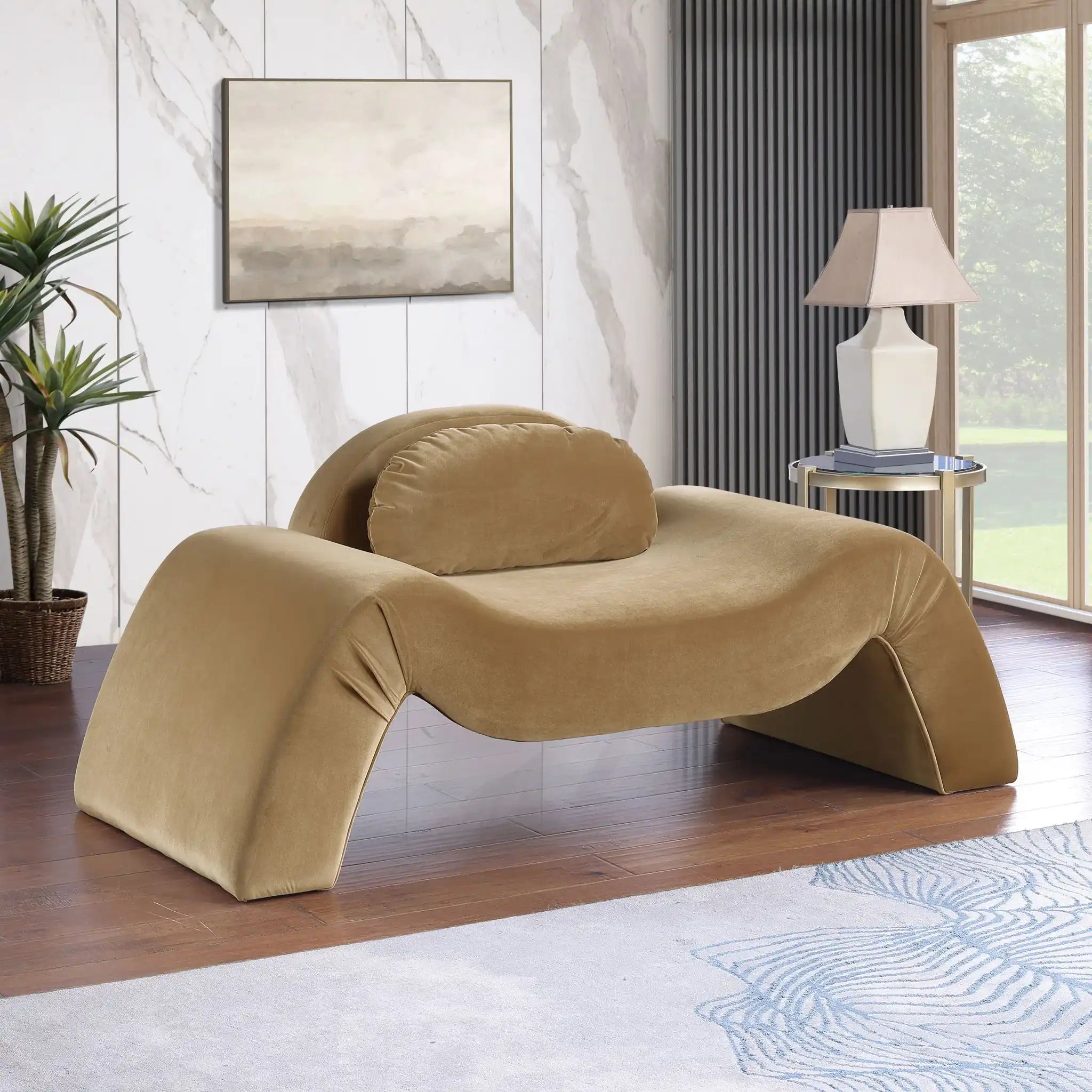 Austin - Velvet Accent Chair