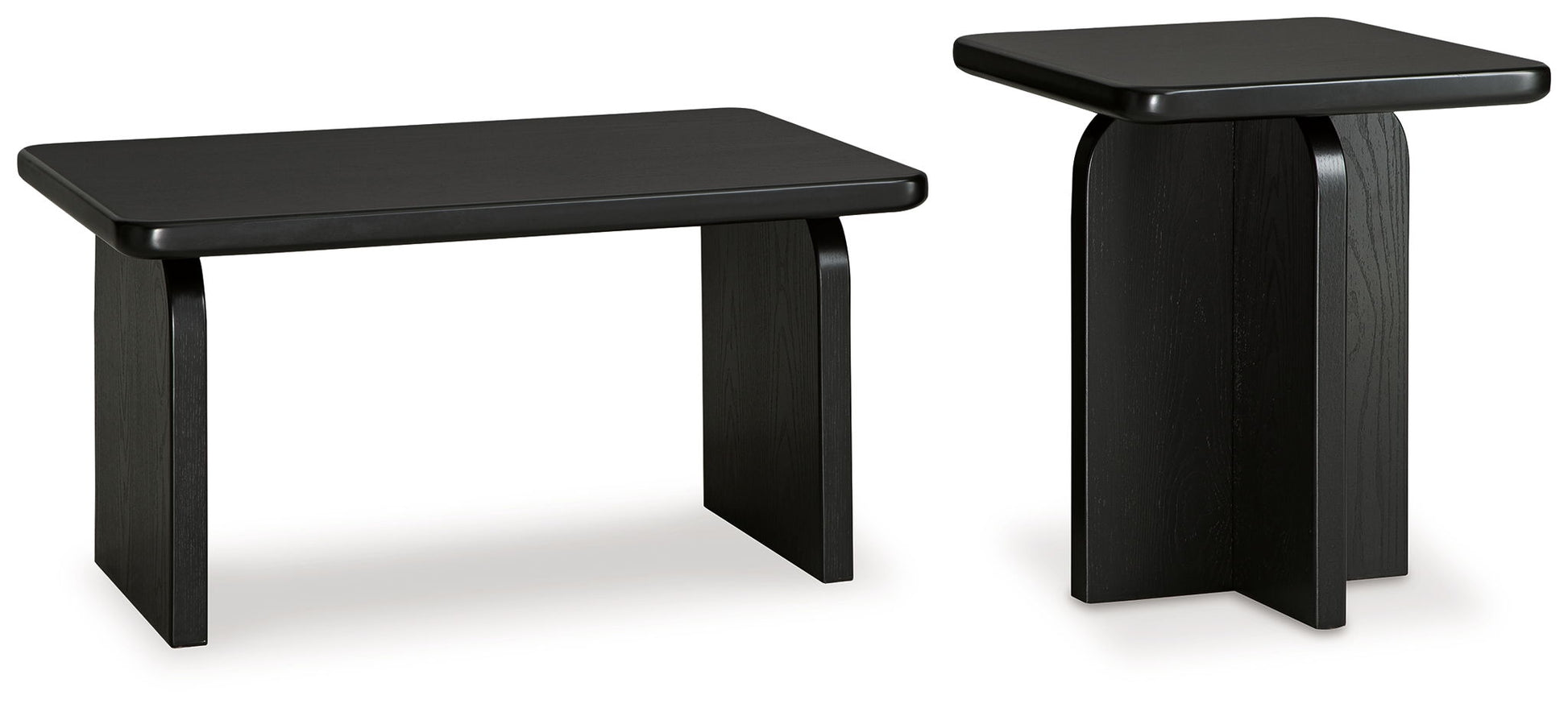 Mitchalli - Occasional Table Set (Set of 2) - Black - Best Buy Furniture
