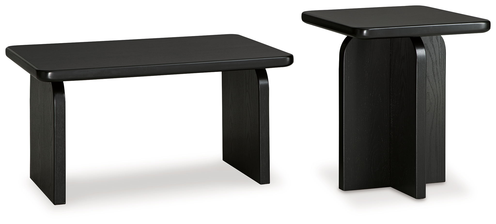 Mitchalli - Occasional Table Set (Set of 2) - Black - Best Buy Furniture
