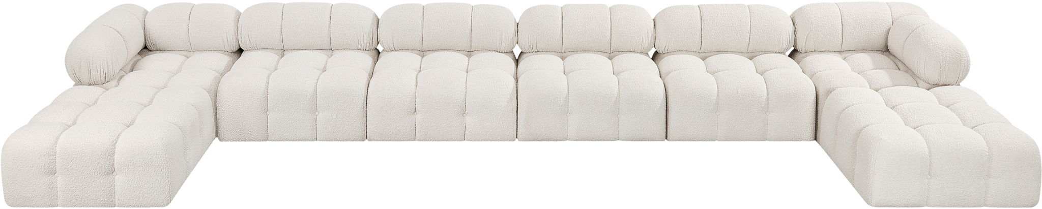 Ames - 8 Piece Fabric Modular Sectional