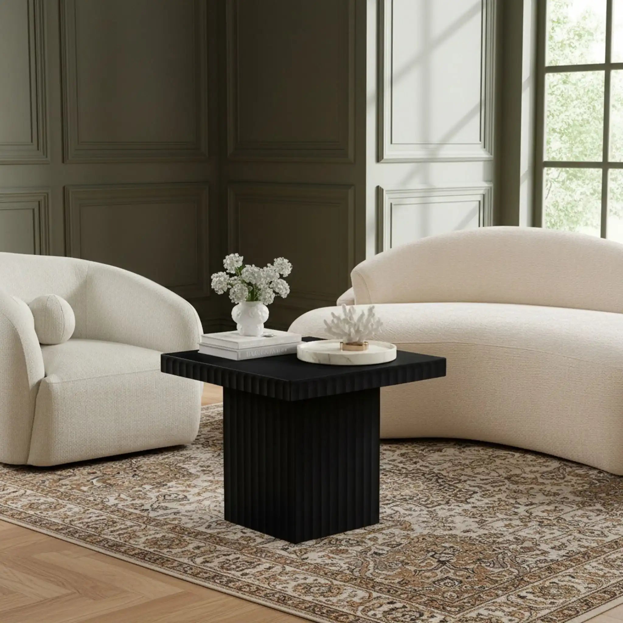 Spencer - 18" Oak Veneer Coffee Table