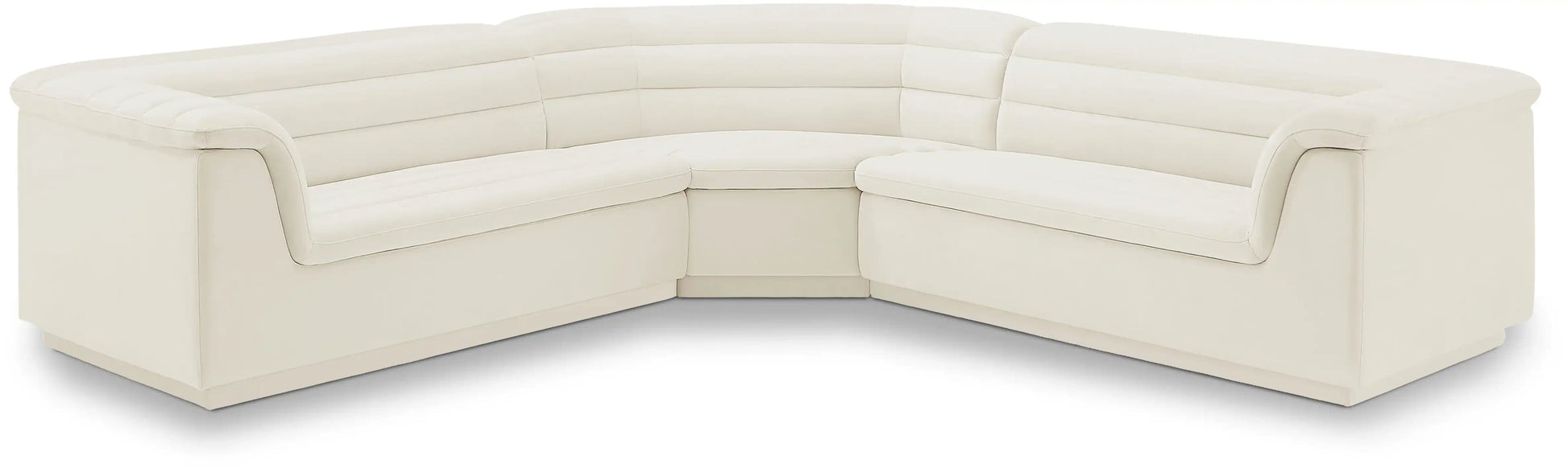 Cascade - Velvet Modular Sectional - Best Buy Furniture