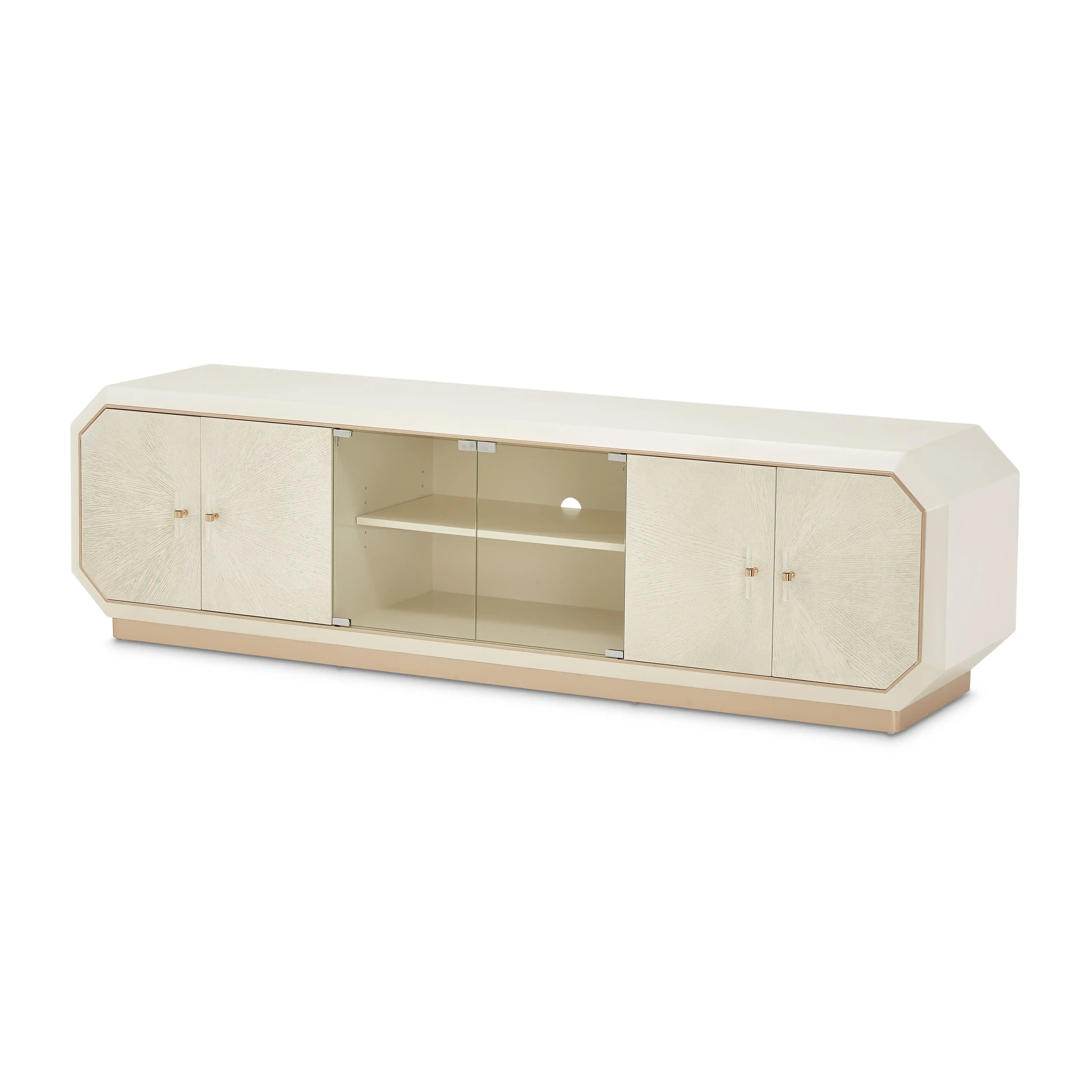 La Rachelle - Media Cabinet - Champagne - Best Buy Furniture