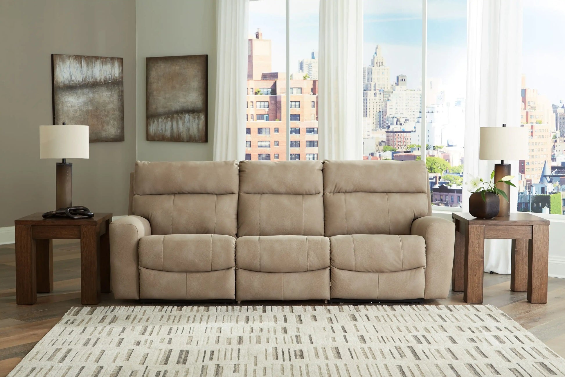 Next-Gen Durapella - Reclining Sectional - Best Buy Furniture