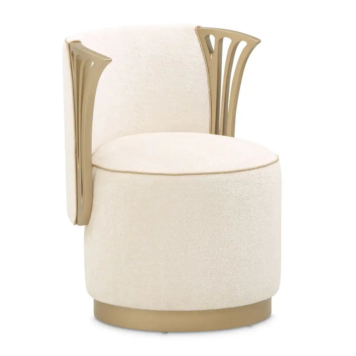 La Terrazza - Vanity Chair - Creamy Pearl - Best Buy Furniture