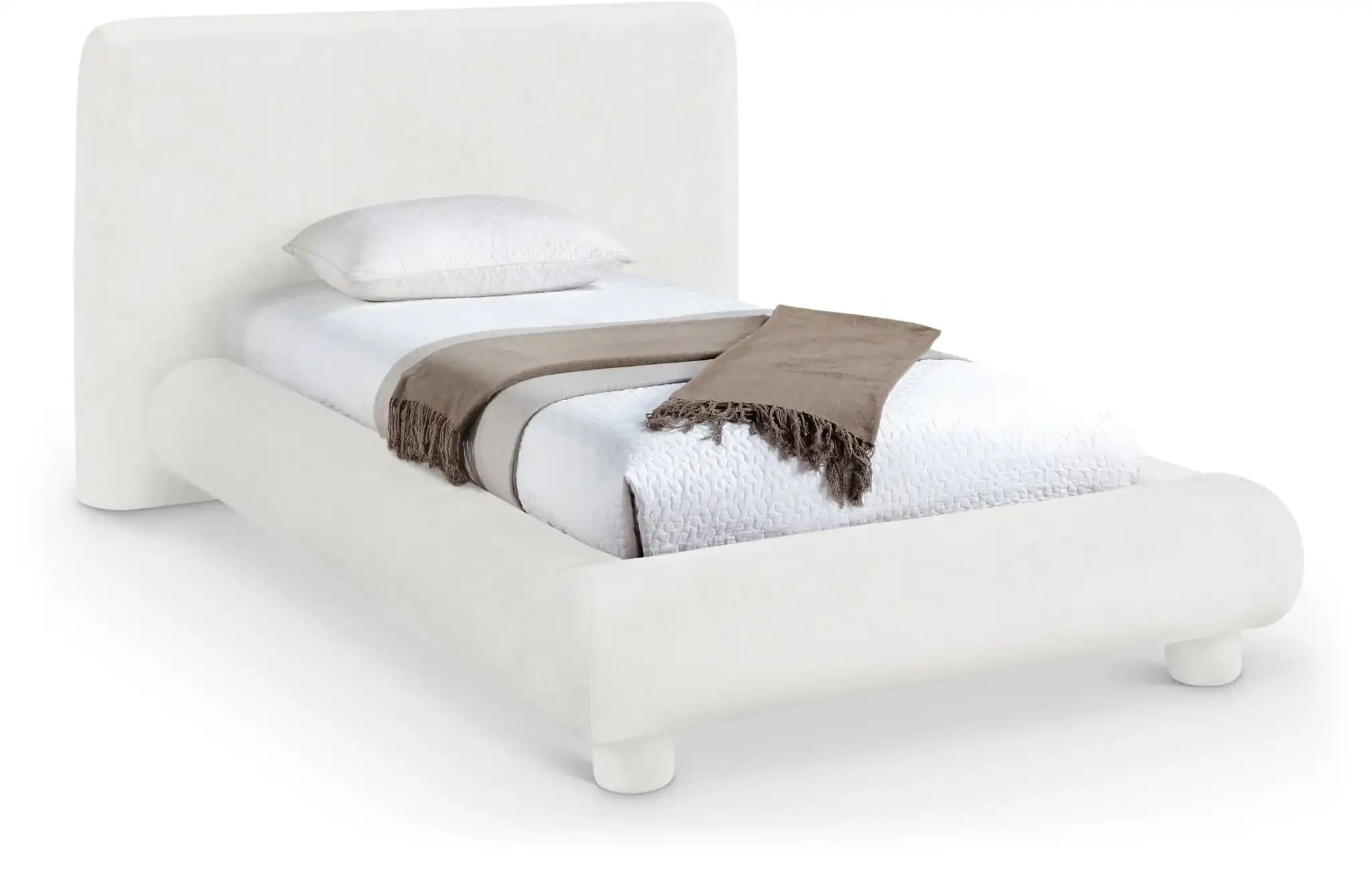 Blair - Chenille Upholstered Bed - Best Buy Furniture