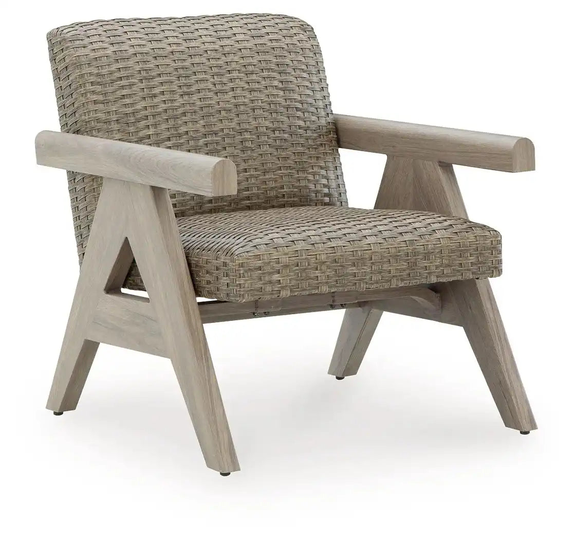 Cliff Trails - Rocking Lounge Chair - Beige - Best Buy Furniture