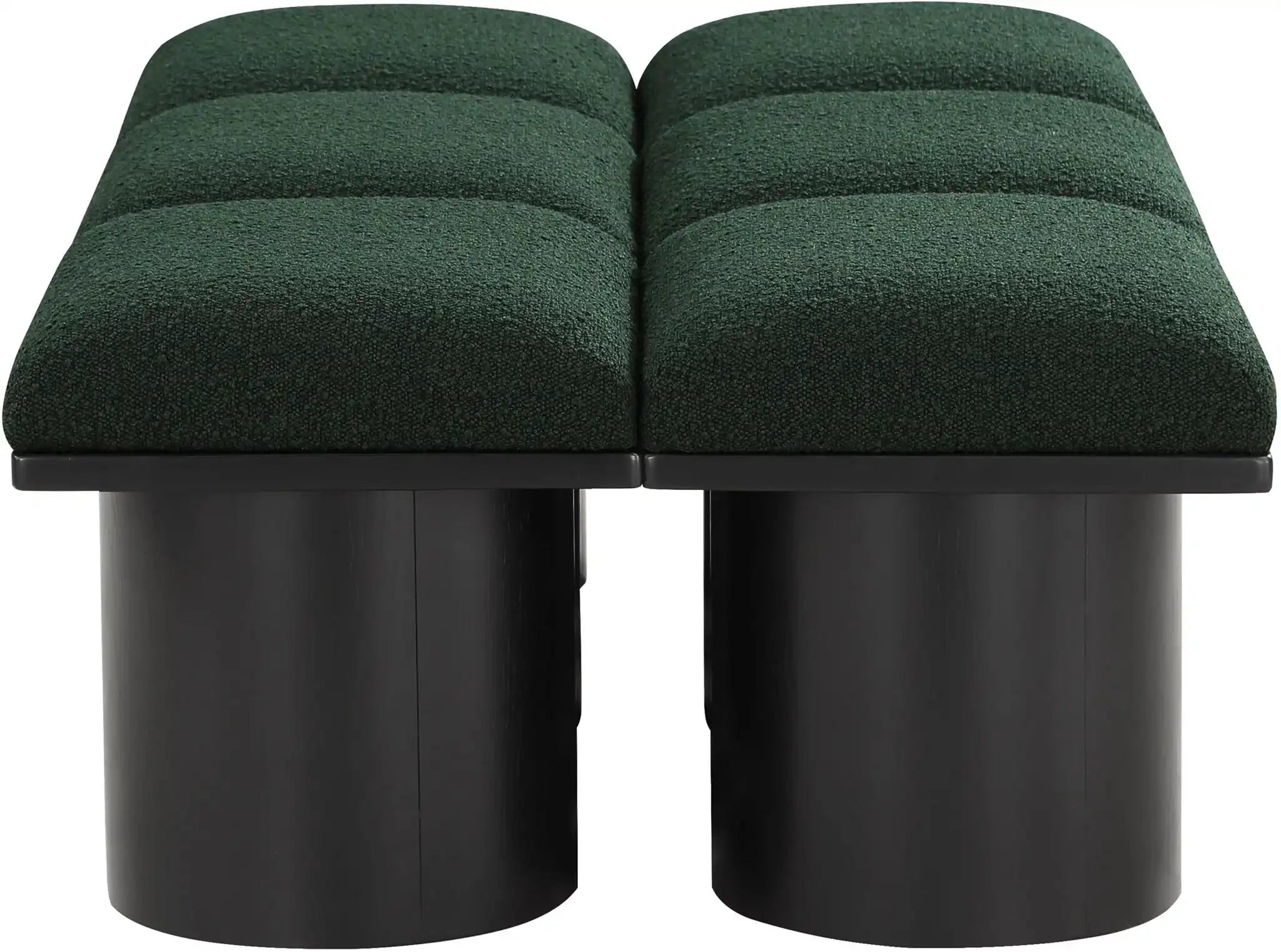 Pavilion - 6 Piece Modular Bench With Black Base