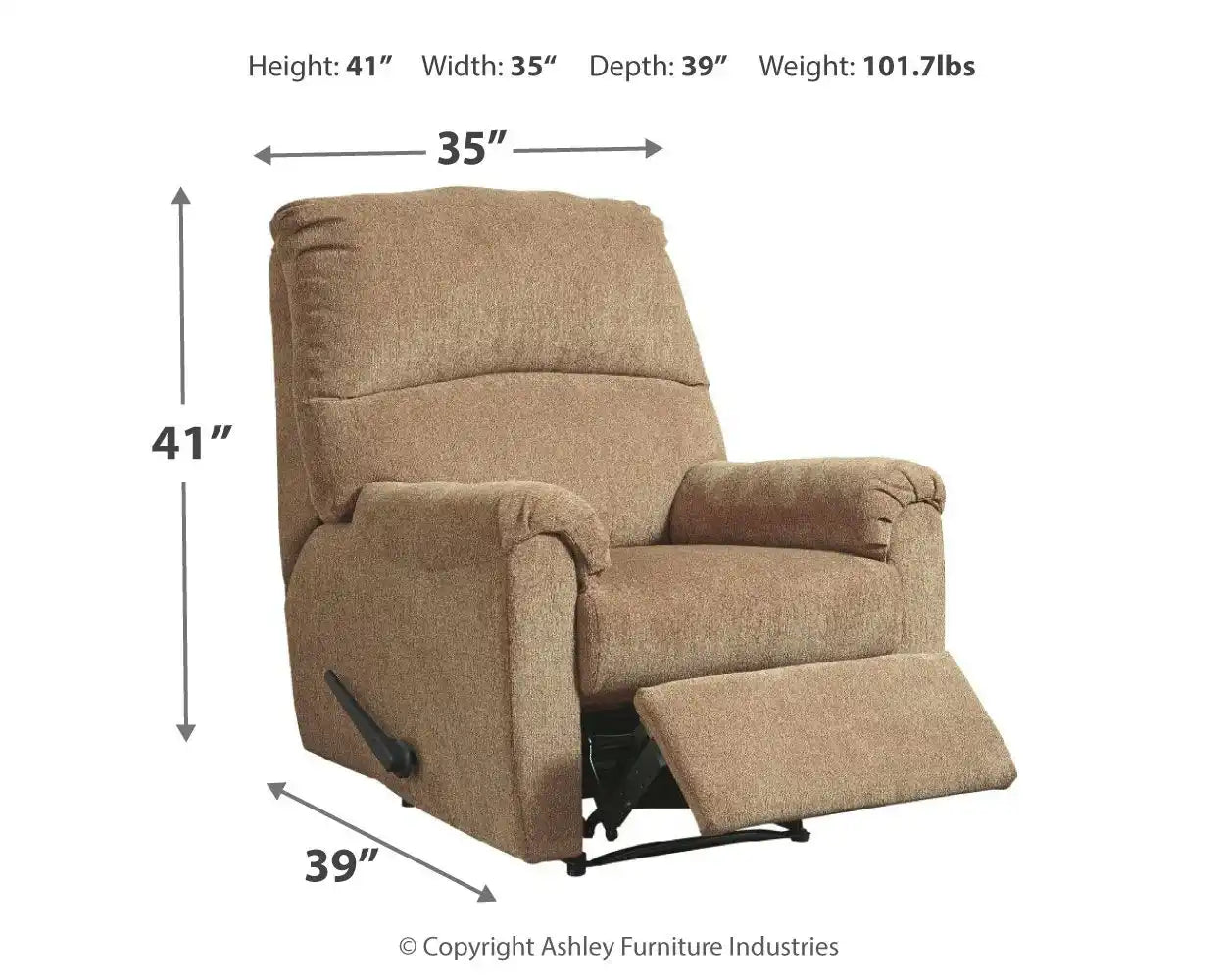 Nerviano - Recliner - Best Buy Furniture