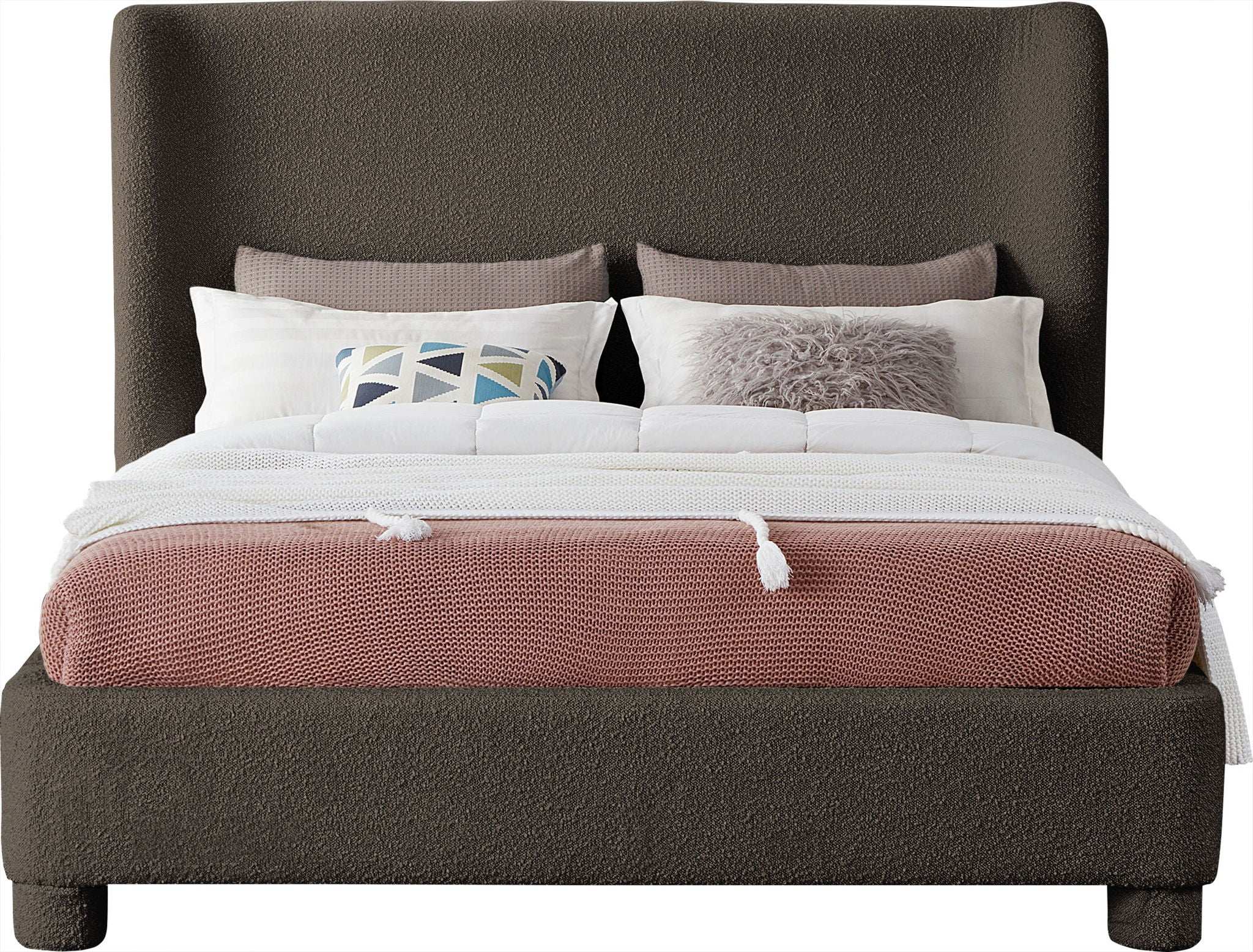 Penny - Boucle Fabric Bed