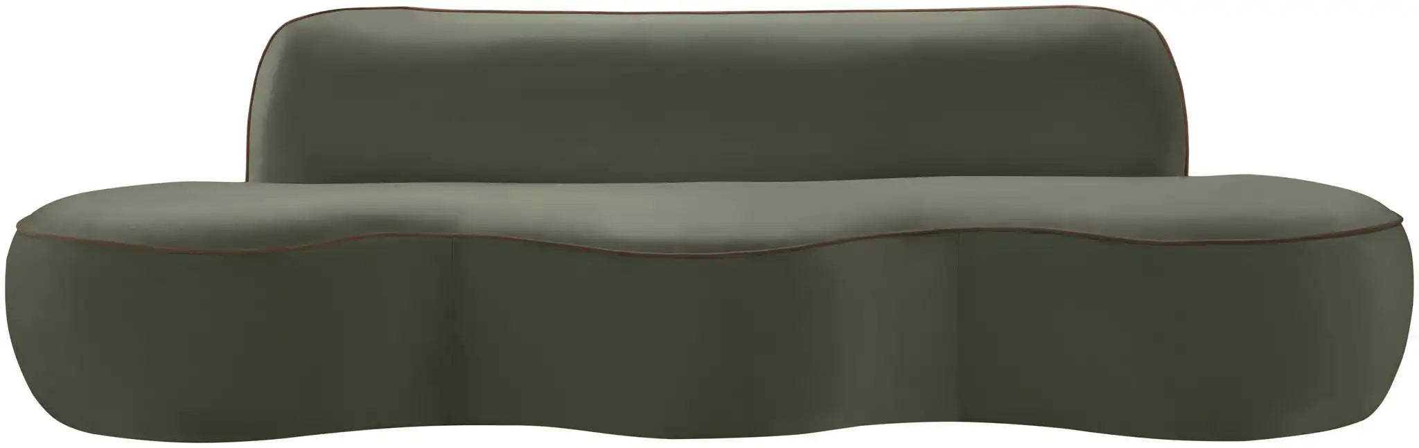 Swerve - Velvet 101" Upholstered Sofa
