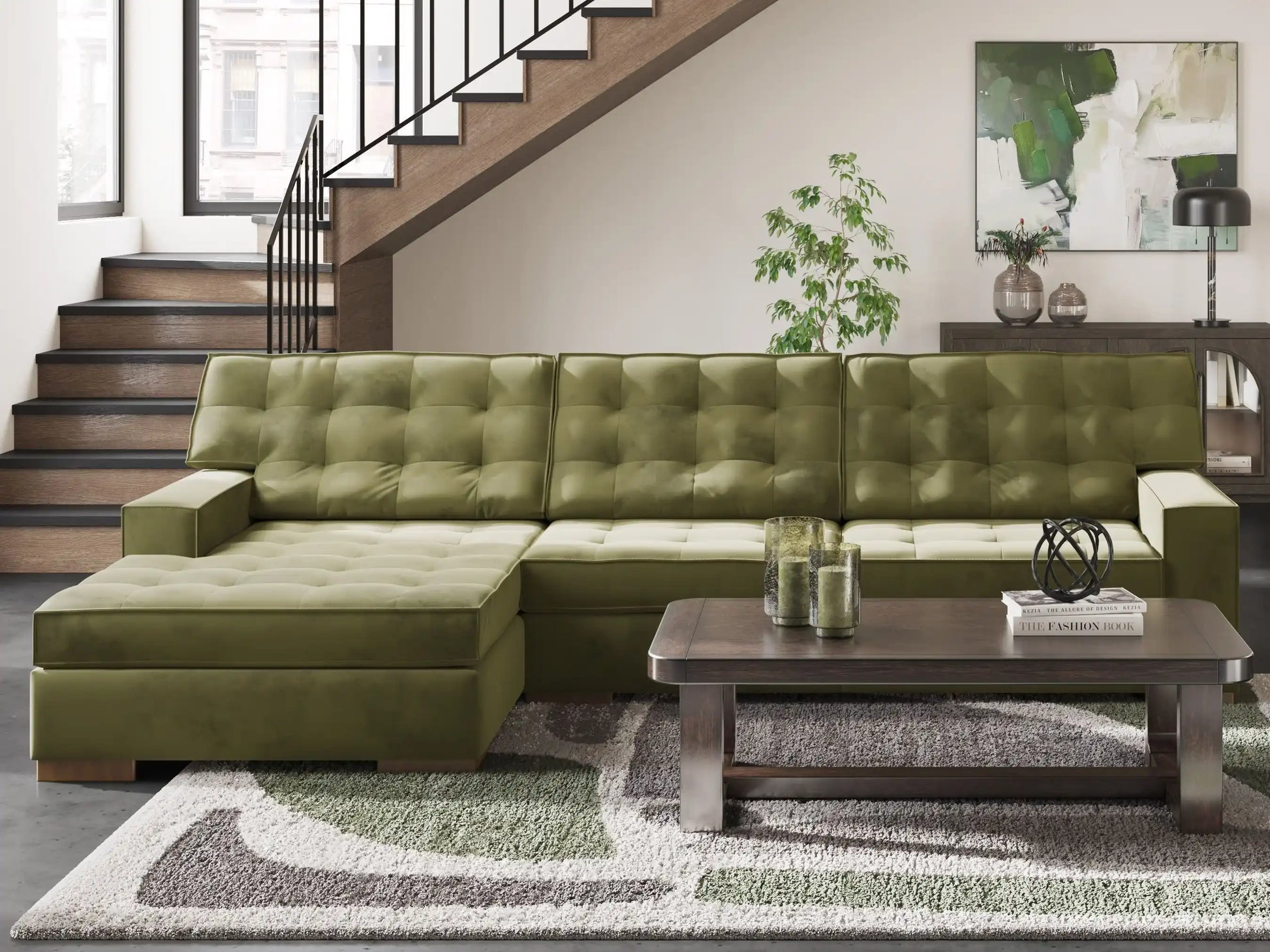 Caspian-Town - Sectional - Best Buy Furniture