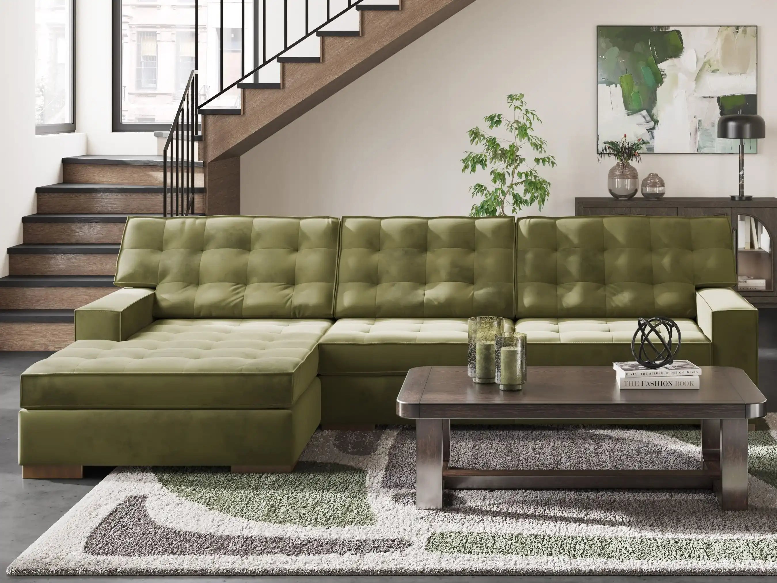 Caspian-Town - Sectional - Best Buy Furniture