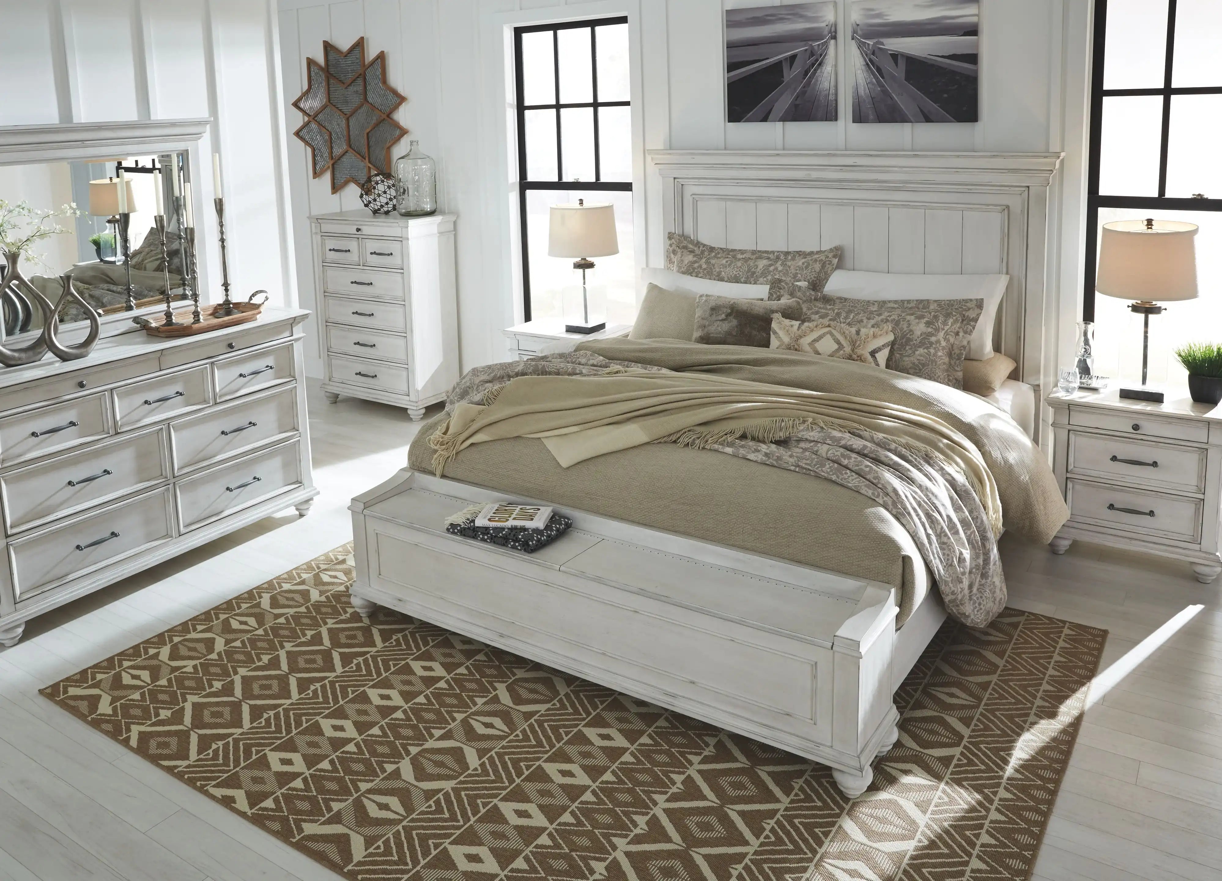 Kanwyn - Panel Bedroom Set - Best Buy Furniture