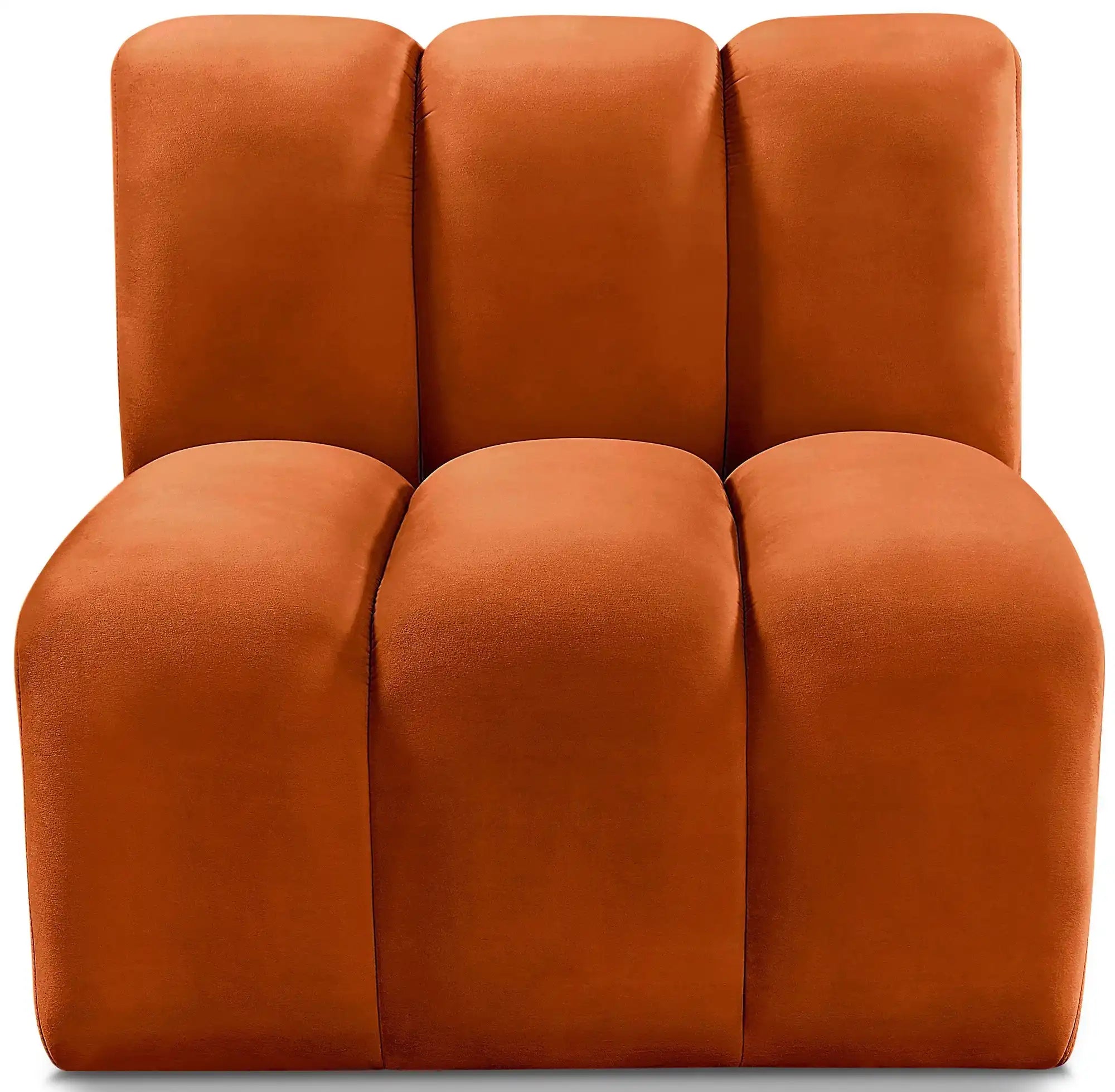 Arc - Velvet Straight Chair - Best Buy Furniture