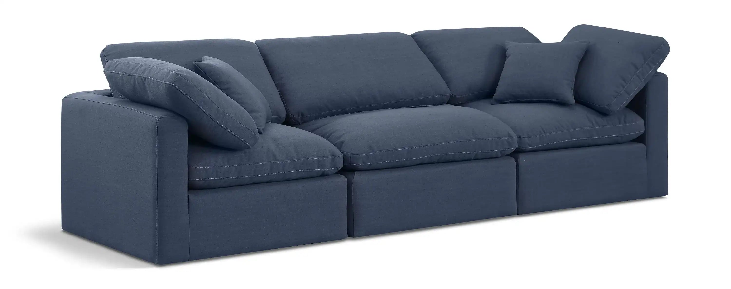 Indulge - Linen 3 Seat Modular Sofa - Best Buy Furniture