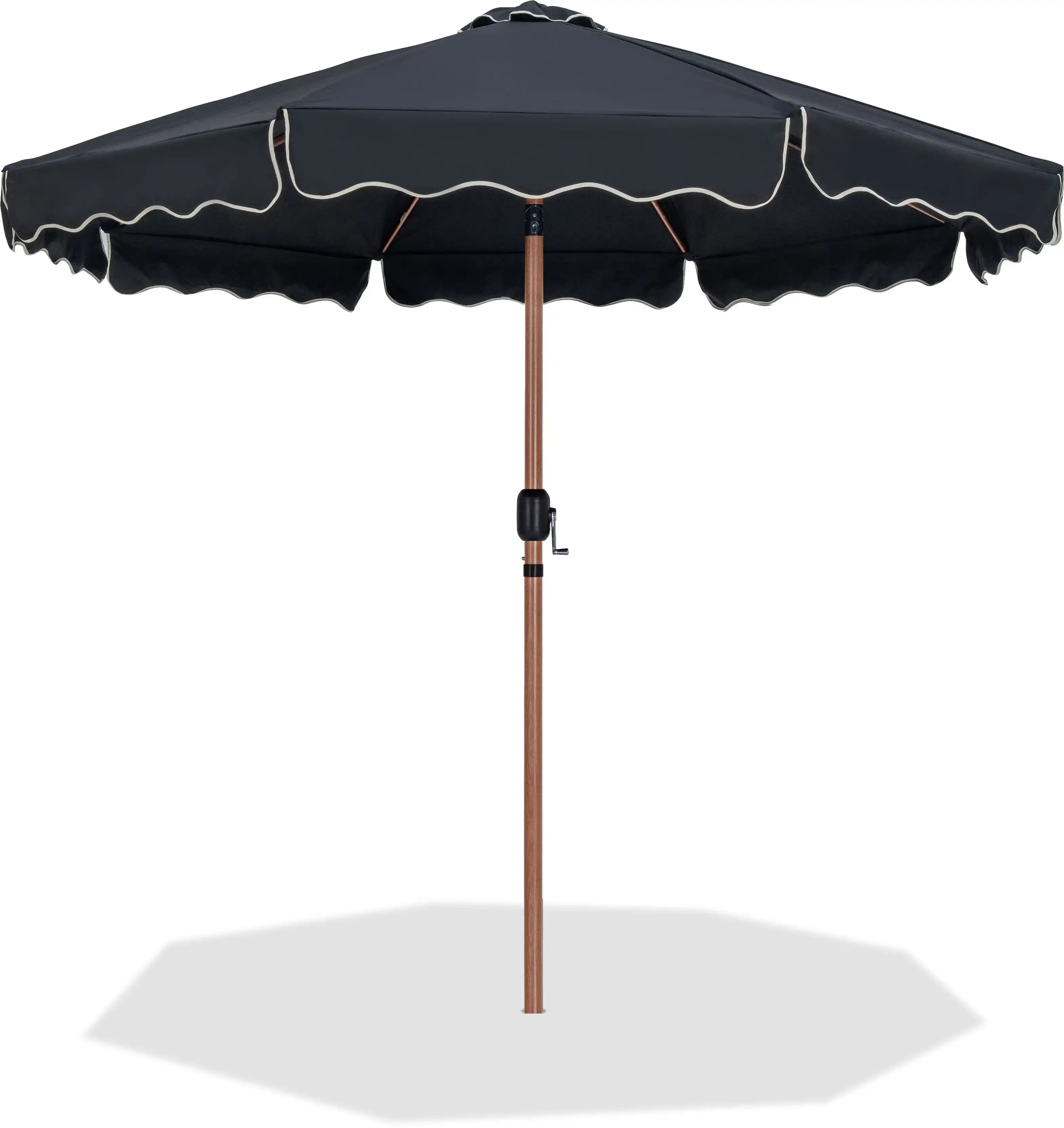 Amalfi - Patio Umbrella - Light Brown Pole - Best Buy Furniture