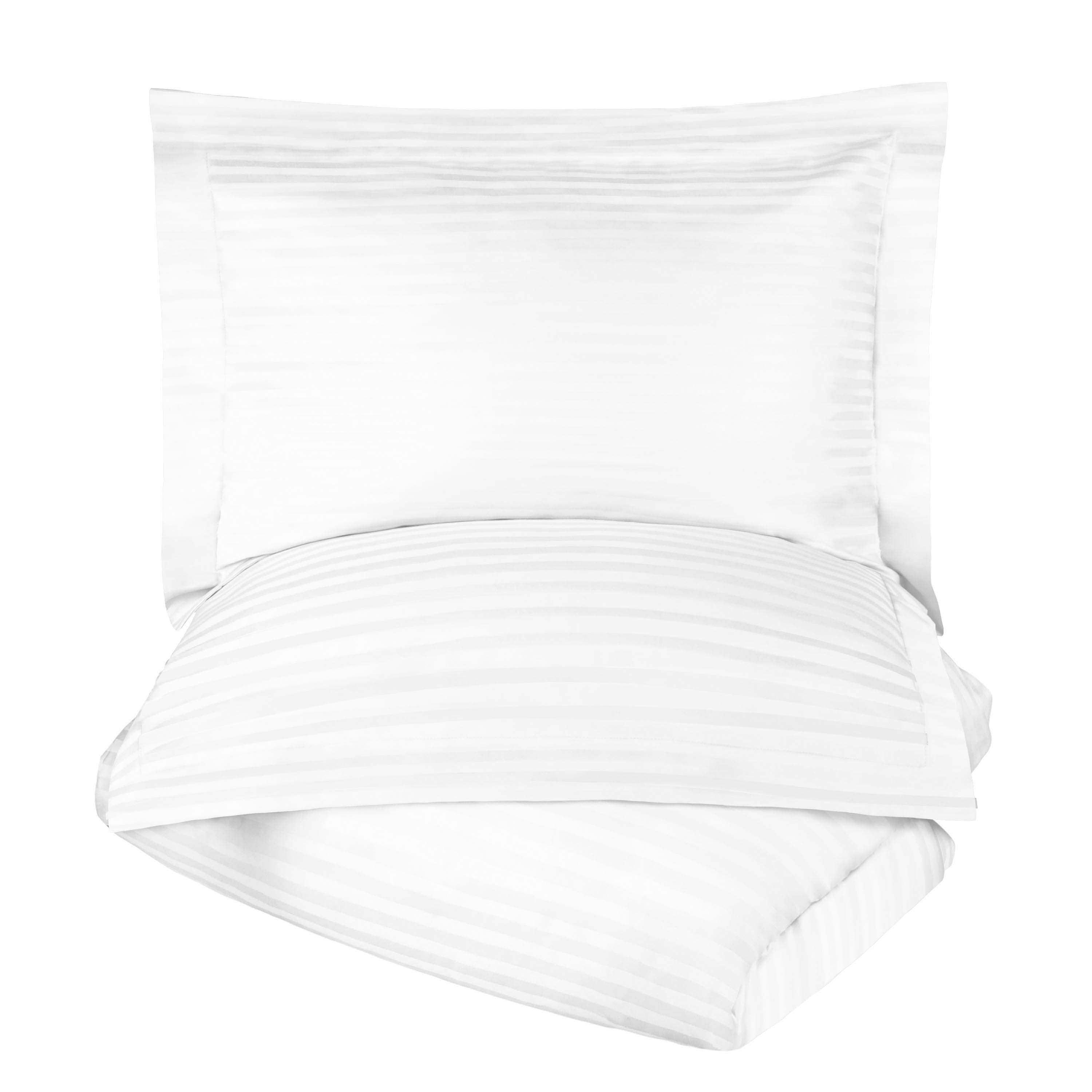 Egyptian Cotton 300 Thread Count Duvet Cover Set - Egyptian Cotton Duvet Cover Set by Superior Brand