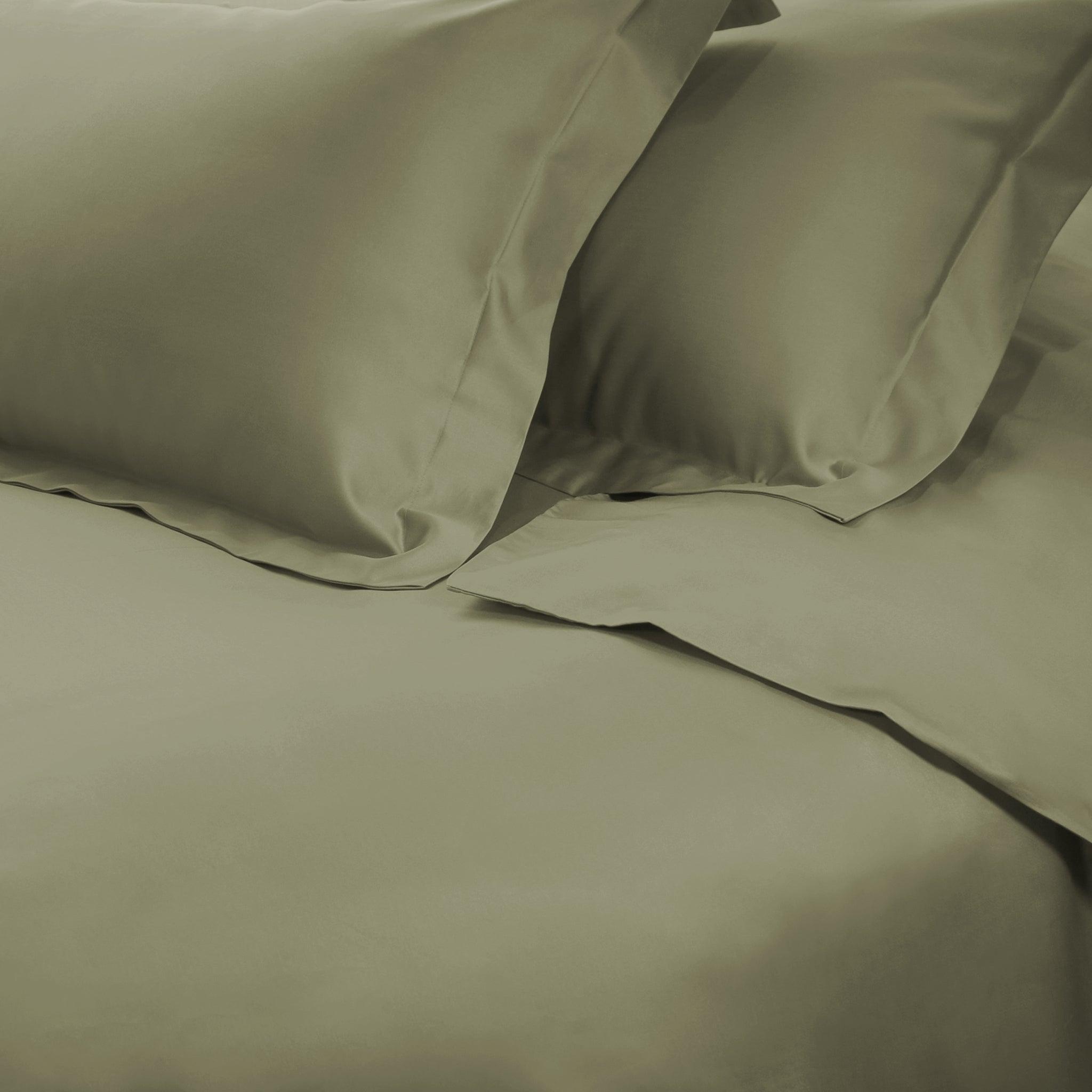 Egyptian Cotton 650 Thread Count Modern Solid Duvet Cover Set - Egyptian Cotton Duvet Cover Set by Superior
