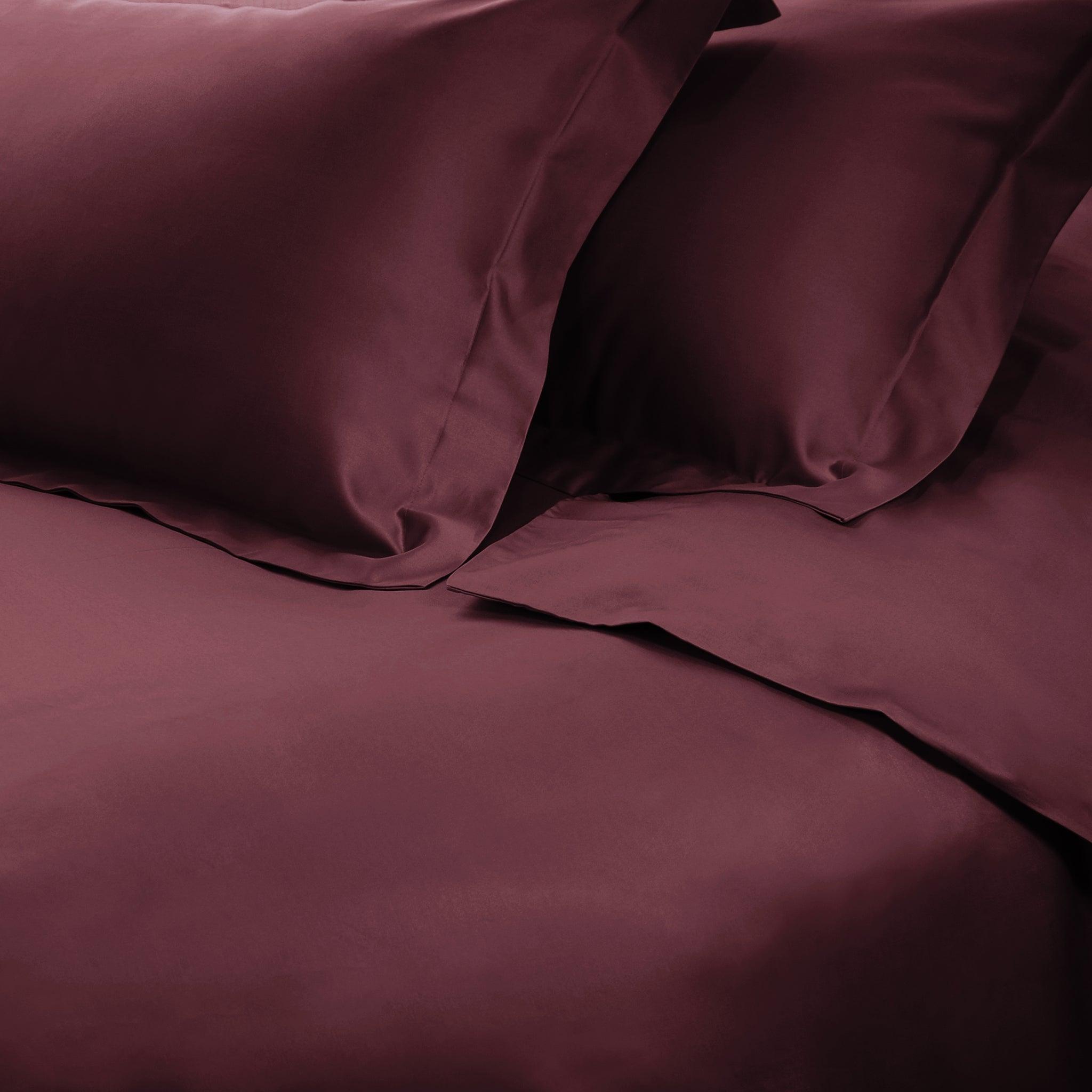 Egyptian Cotton 650 Thread Count Modern Solid Duvet Cover Set - Egyptian Cotton Duvet Cover Set by Superior