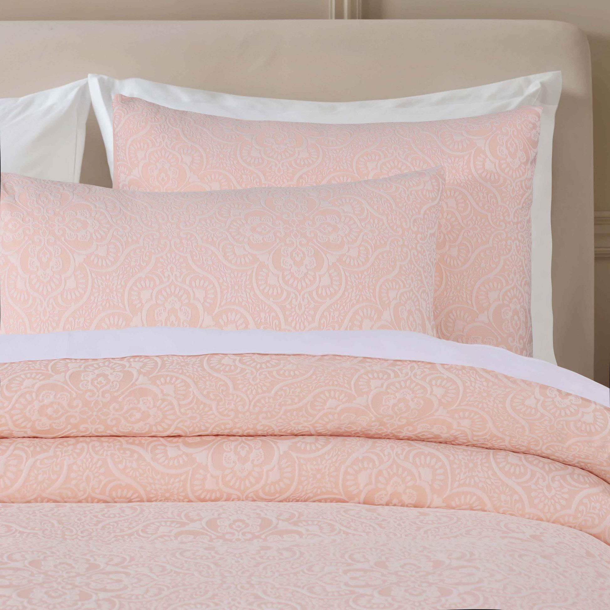 Enzy Medium Weight Floral Matelasse 3 Piece Bedspread Pillow Sham Set - Bedspread by Superior Brand