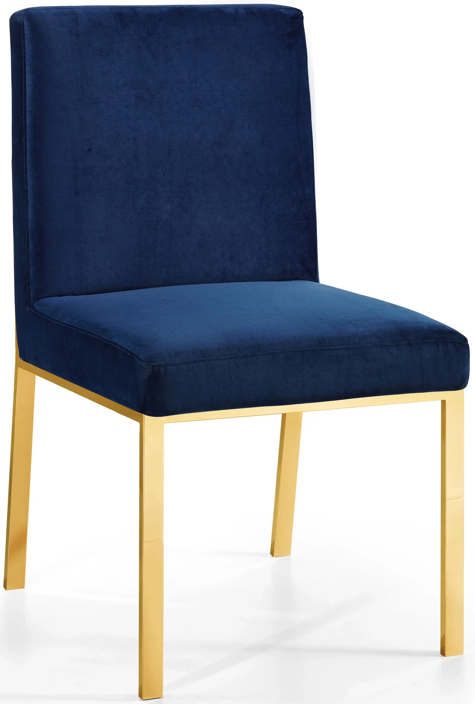 Opal - Dining Chair with Gold Legs (Set of 2) - Best Buy Furniture