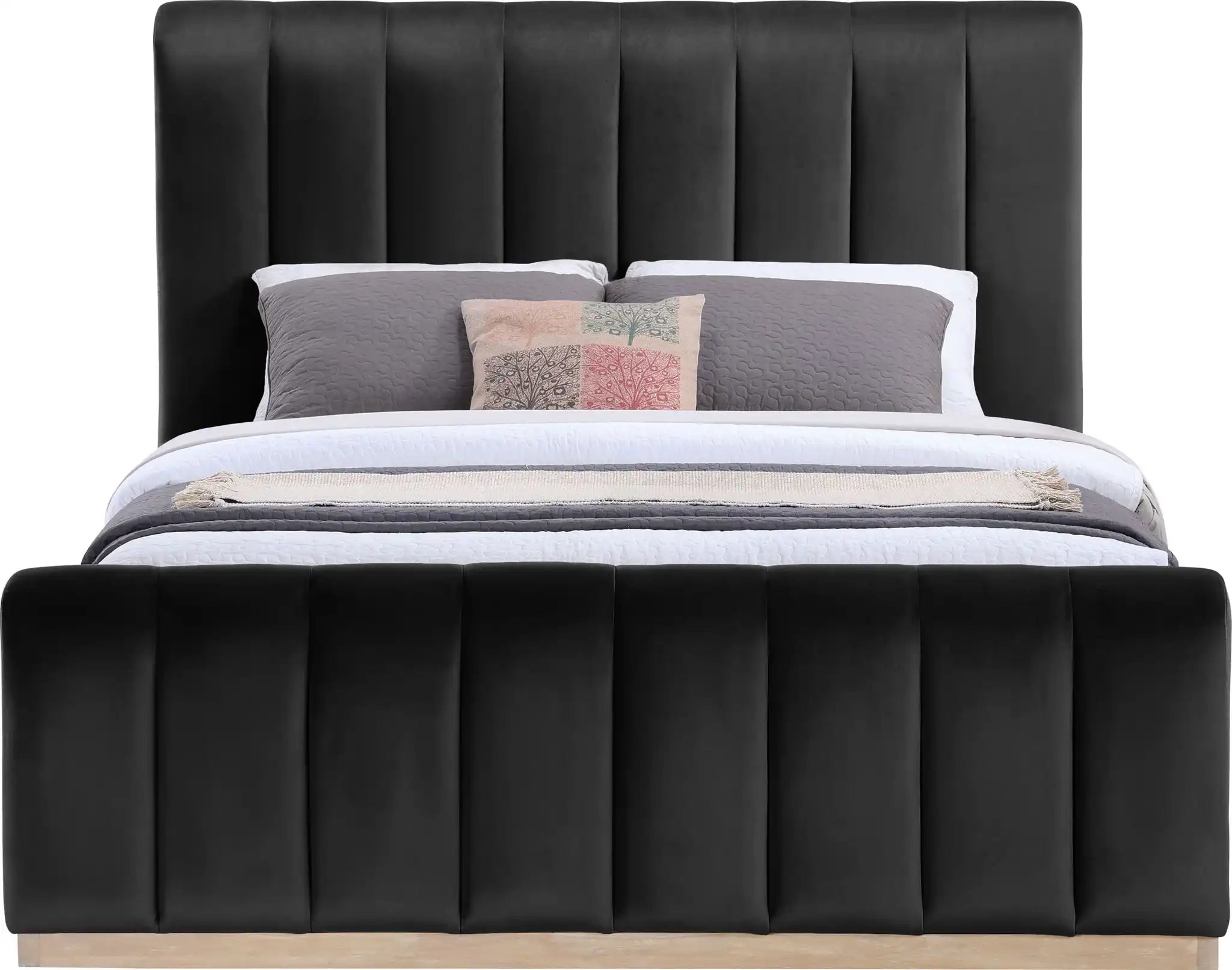 Amara - Velvet Bed