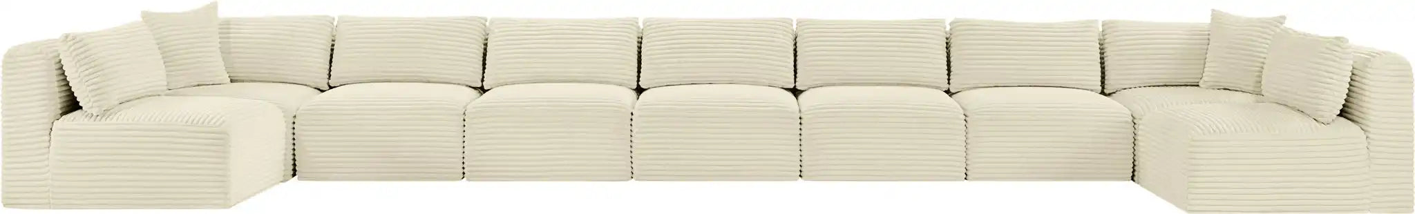 Shaggy - 9 Piece Modular Sectional