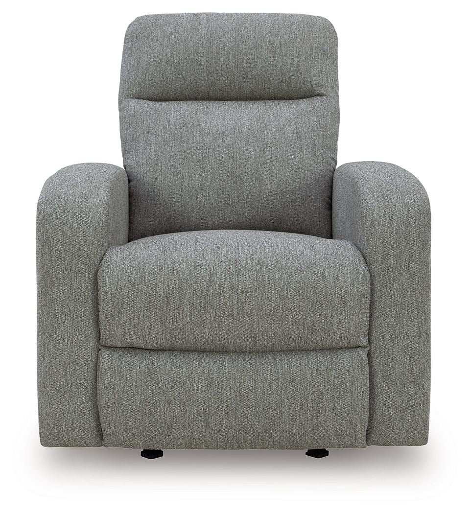 Gauntlet - Rocker Recliner - Sterling - Best Buy Furniture