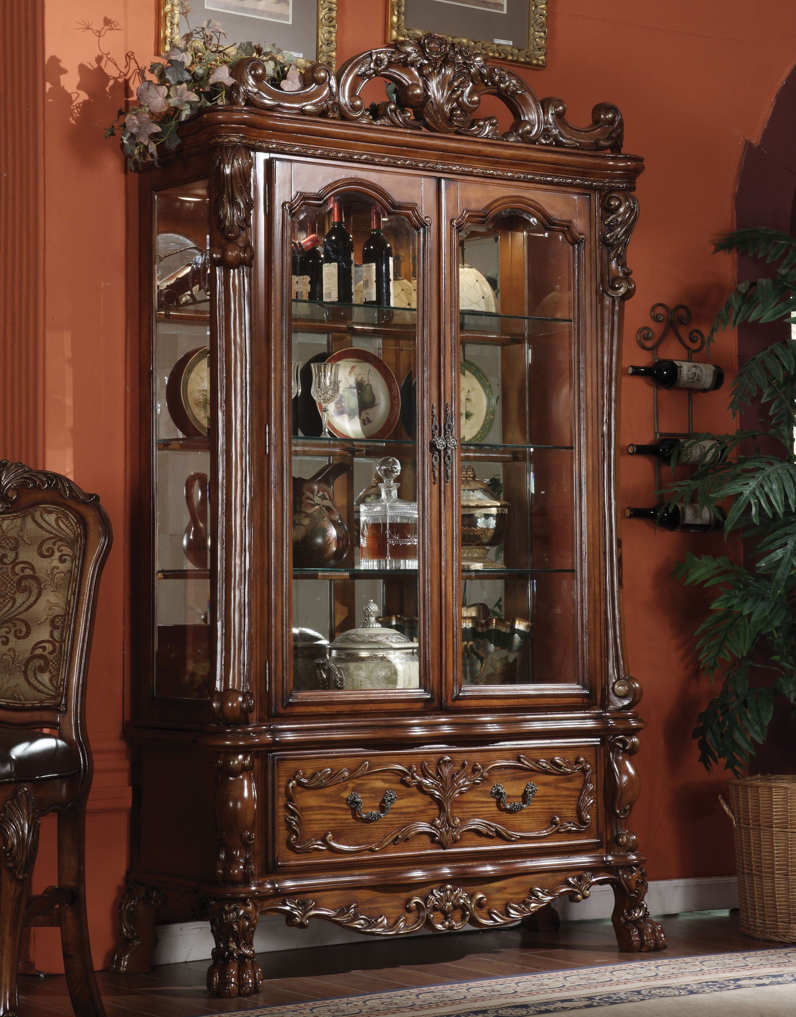 Dresden - Curio - Cherry Oak