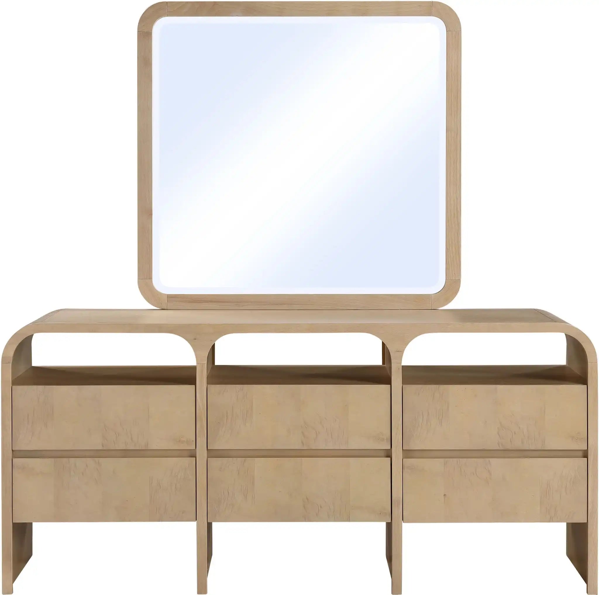 Giada - Solid Wood And Veneer Mirror