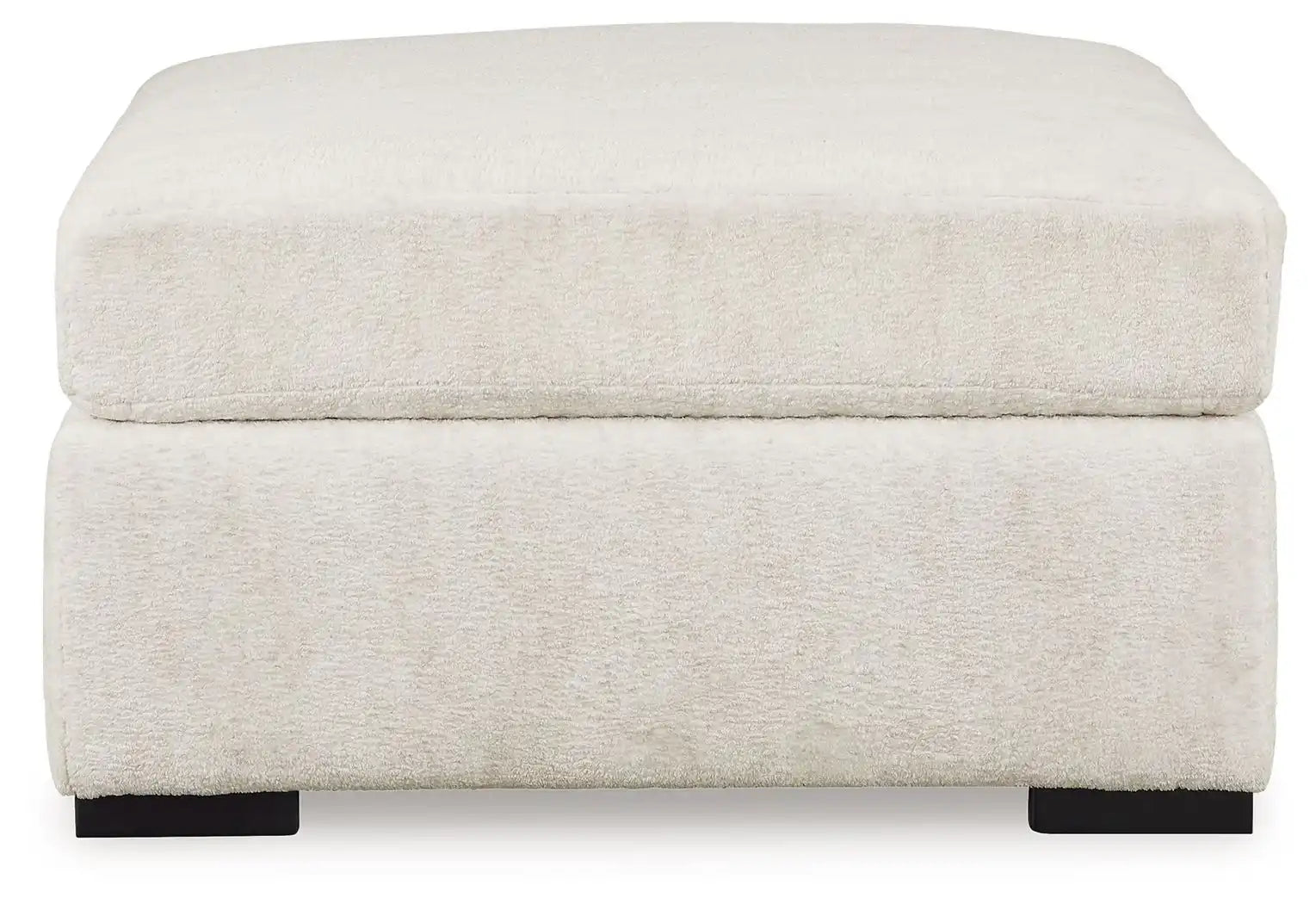 Chessington - Oversized Accent Ottoman - Ivory - Best Buy Furniture