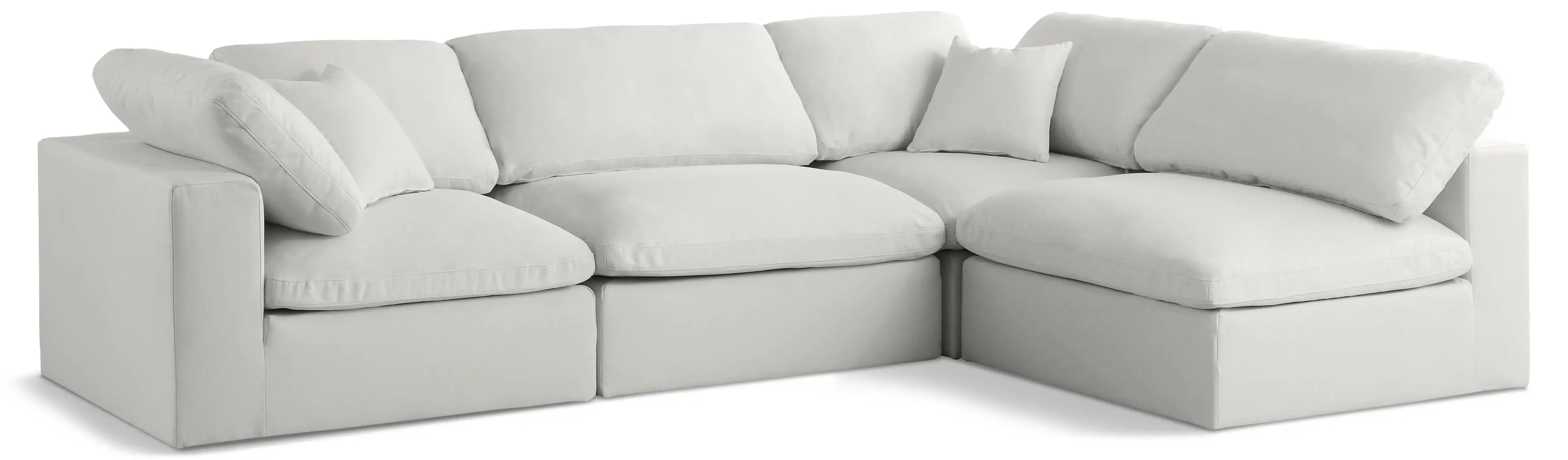 Plush - 4 Piece Modular Sectional - Best Buy Furniture