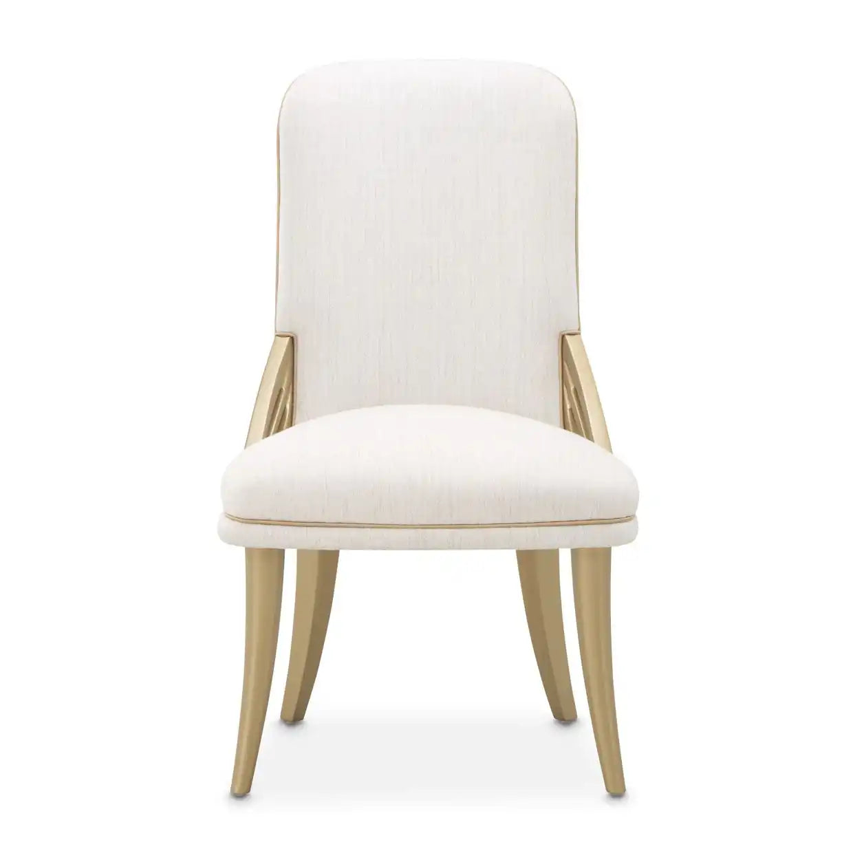La Terrazza - Dining Side Chair (Set of 2) - Creamy Pearl - Best Buy Furniture