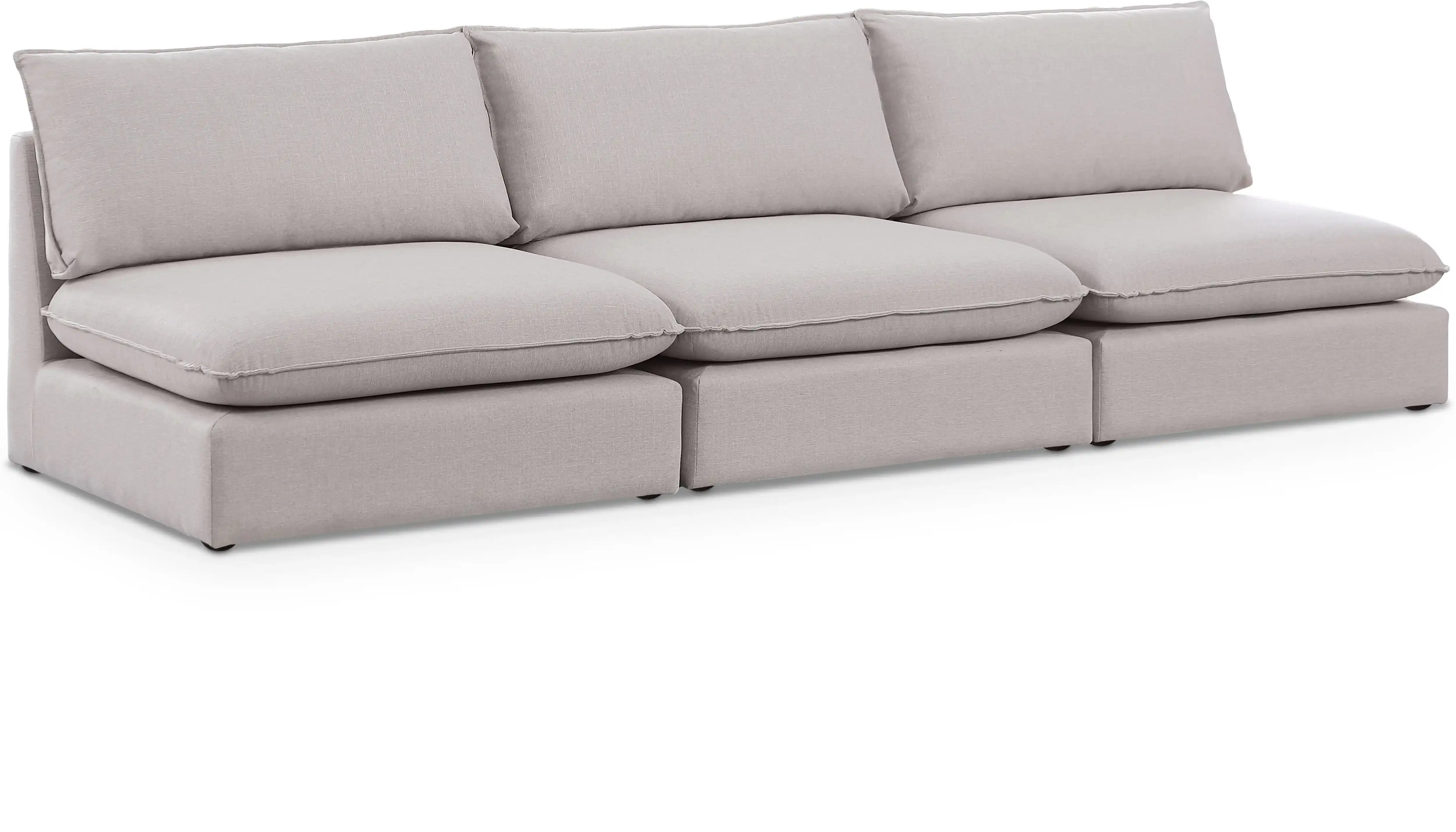 Mackenzie - Modular Sofa Armless - 3 Seats - Best Buy Furniture